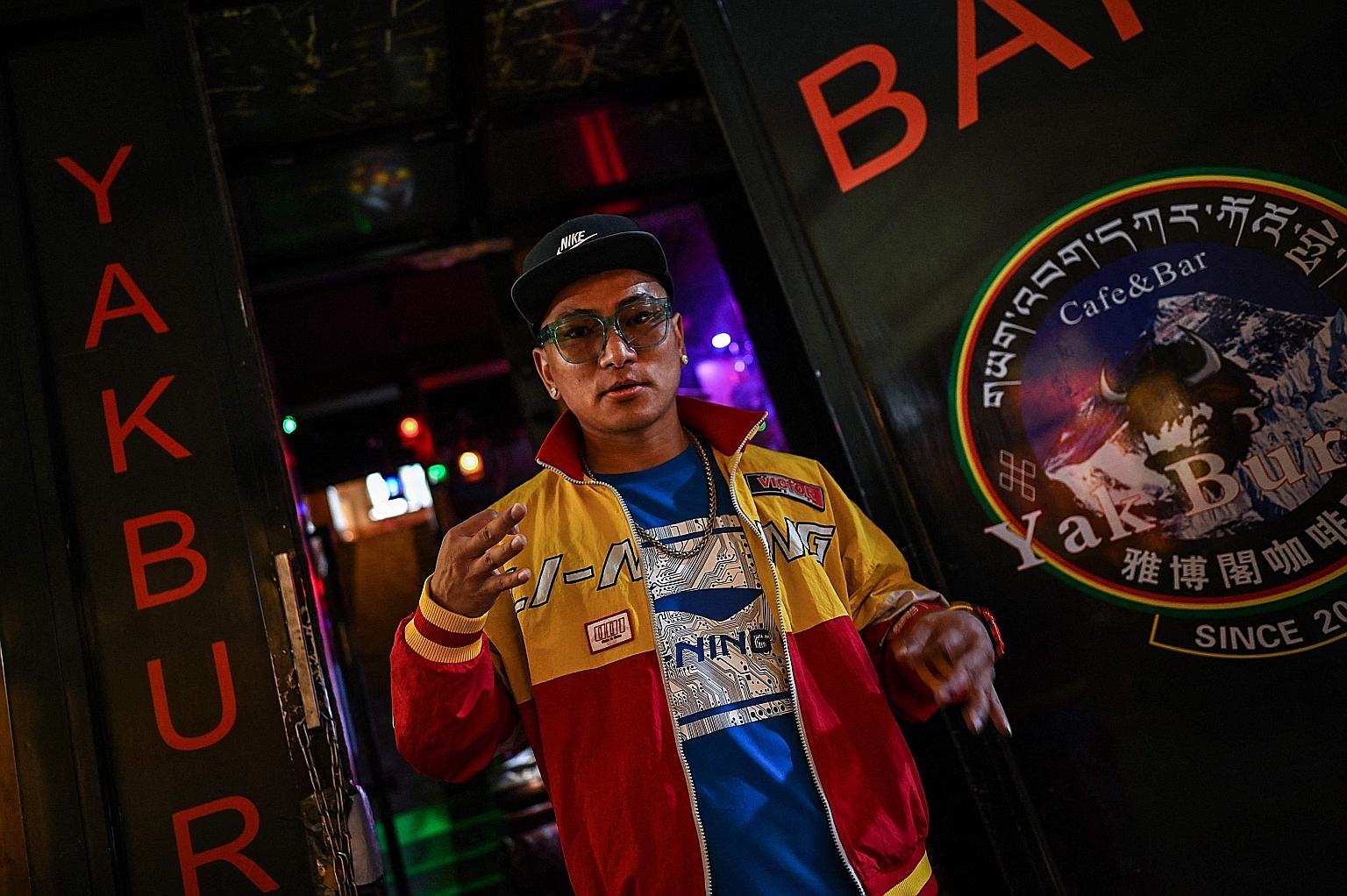 Tibetan rapper MC Tenzin discovered hip-hop listening to American giants like Eminem and 50 Cent.
