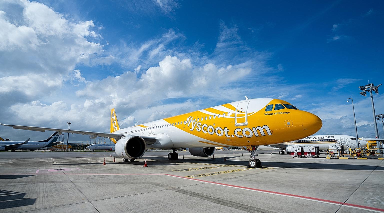 Scoot says it will use the A321neo for flights to Cebu in the Philippines and Ho Chi Minh City in Vietnam from August. The new aircraft can accommodate 236 passengers - 50 more than can be carried by the older-generation A320ceo and A320neo aircraft 