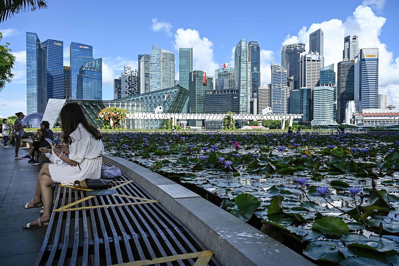 The financial sector had already outperformed the overall economy last year by expanding 5.1 per cent, noted the Monetary Authority of Singapore. This pace was even faster than in 2019, before the onset of the Covid-19 outbreak.