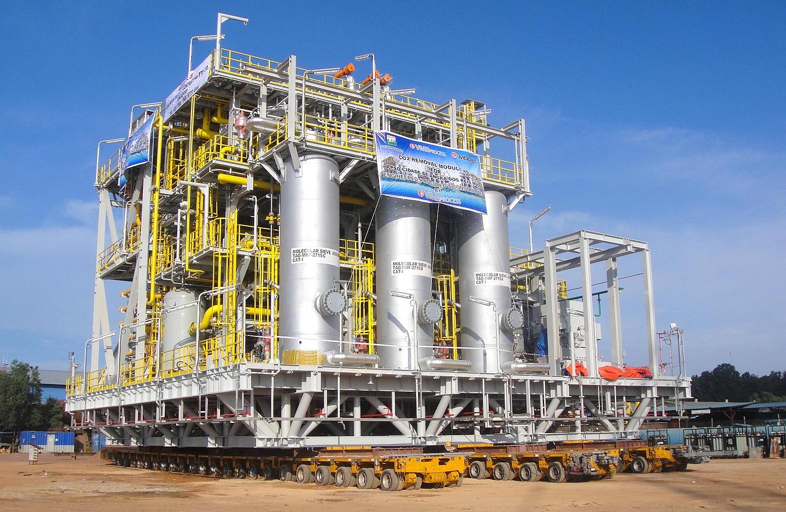 A Tiong Woon Corporation (TWC) project for an oil producer. Lim & Tan analysts expect TWC's earnings to rise 45 per cent to $11 million in the year ending last month, and another 36 per cent to $15 million in the financial year ending next June.