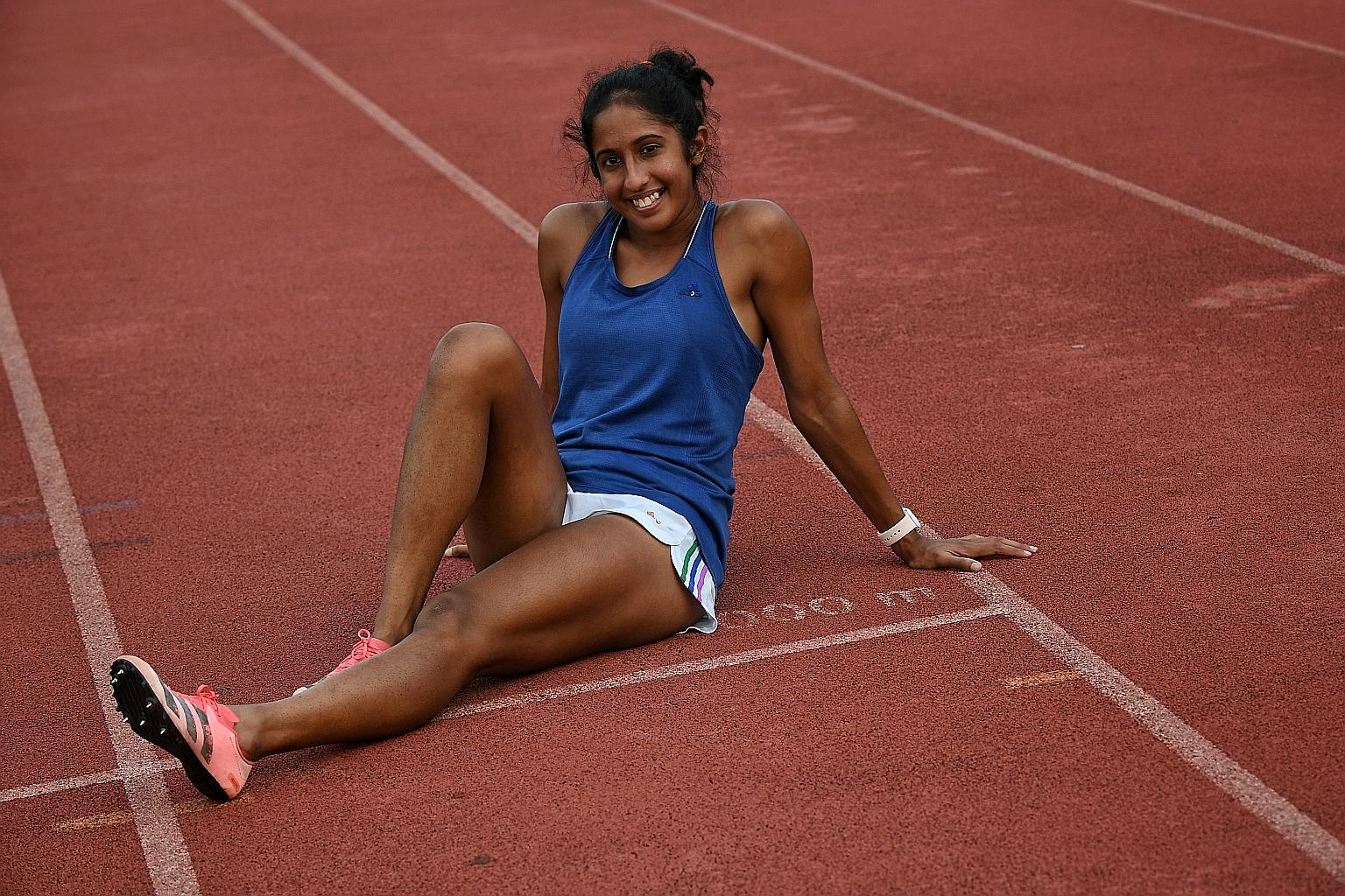 Her coach Luis Cunha hopes sprinter Veronica Shanti Pereira will be inspired by the experience of competing in an Olympics. She will be Singapore's sole track and field representative in Tokyo.