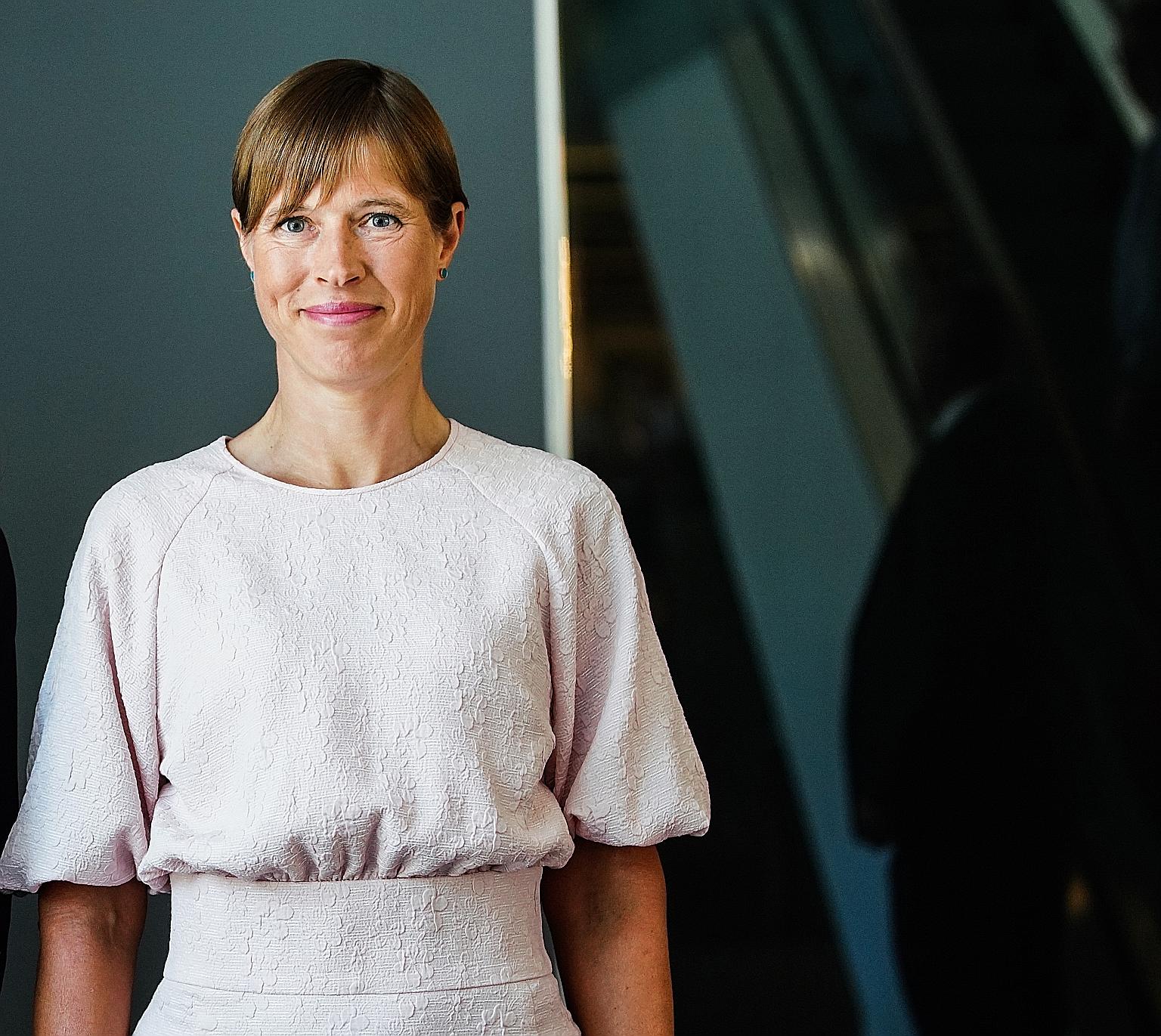 President Kersti Kaljulaid will attend the inaugural Asia Tech x Singapore event on Tuesday.