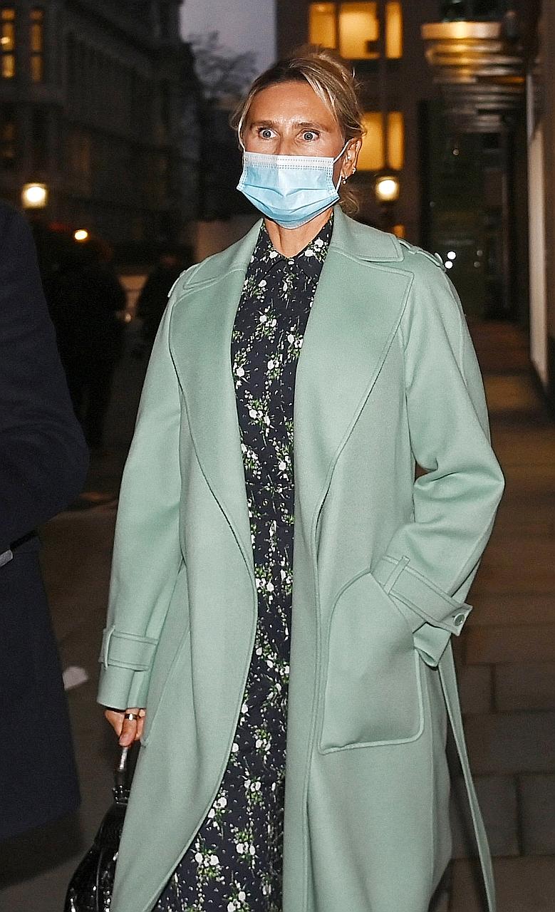 Ms Tatiana Akhmedova outside the High Court in London last December. A spokesman for her former husband said on Friday that she has accepted a cash and art settlement that is about one-third of a 2016 court award. PHOTO: EPA-EFE