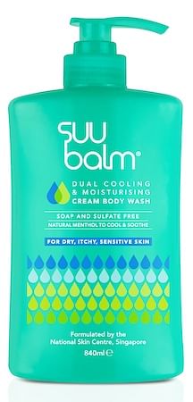 Suu Balm Dual Cooling Moisturising Cream Body Wash