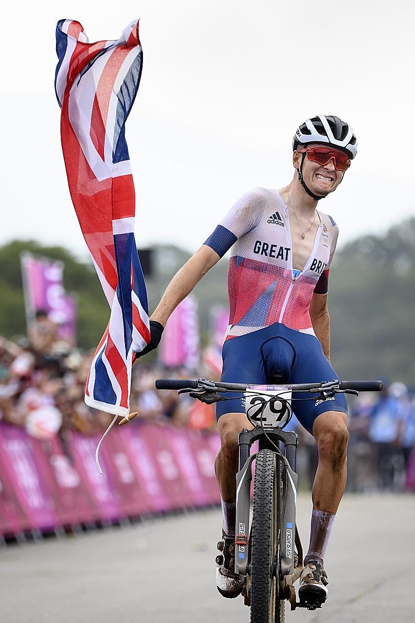 Briton Tom Pidcock became the youngest Olympic mountain bike champion in history.