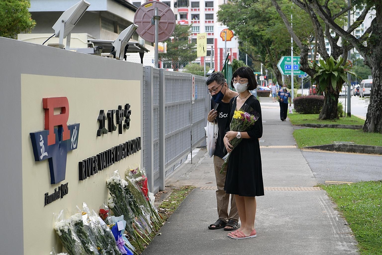 In the aftermath of the River Valley High School incident, Education Minister Chan Chun Sing said that he saw grace, compassion and solidarity among the students and staff of the school.
