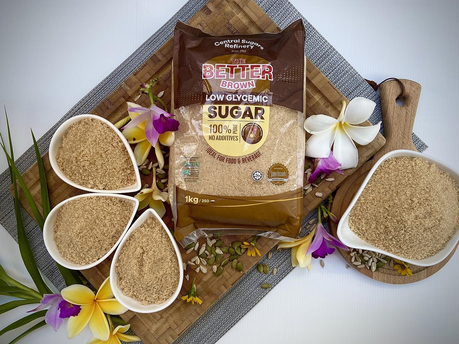 Nutrition Innovation's brown sugar - sold under the brand, The Better Brown - has more nutrients and fibre compared with refined white sugar.