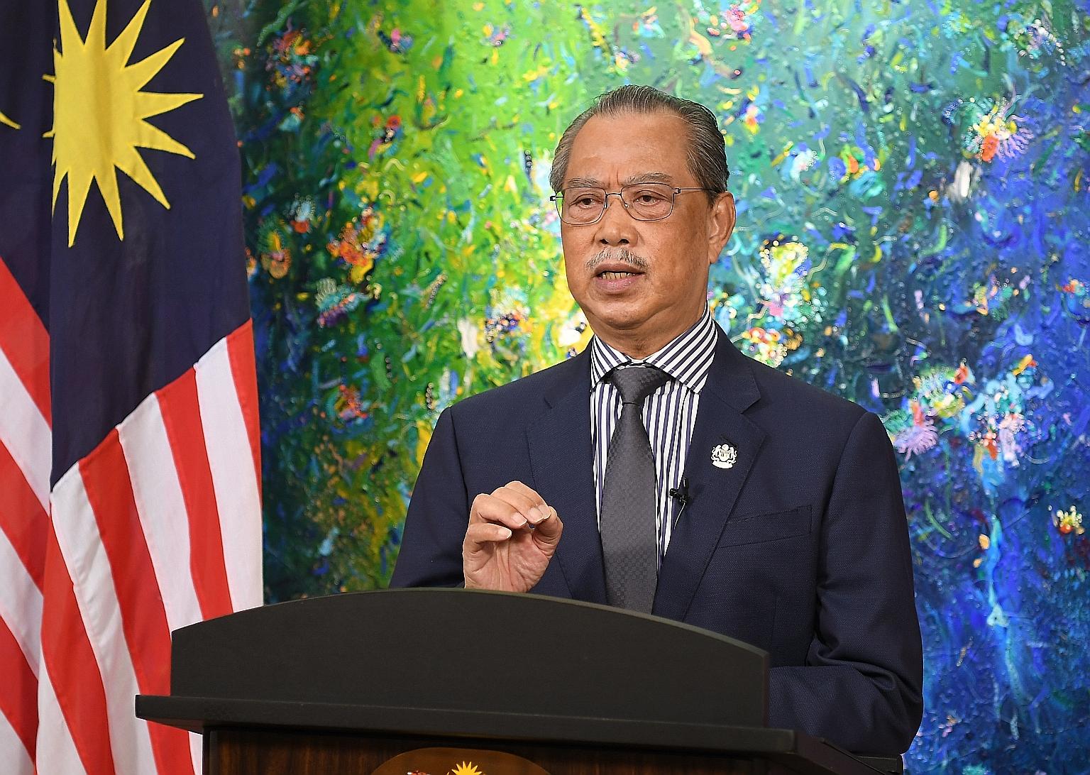 Malaysian Prime Minister Muhyiddin Yassin now looks set to put off any vote of confidence in Parliament until next month, in the hopes that an accelerated vaccination programme would finally ease the Covid-19 crisis, which has seen record numbers of 