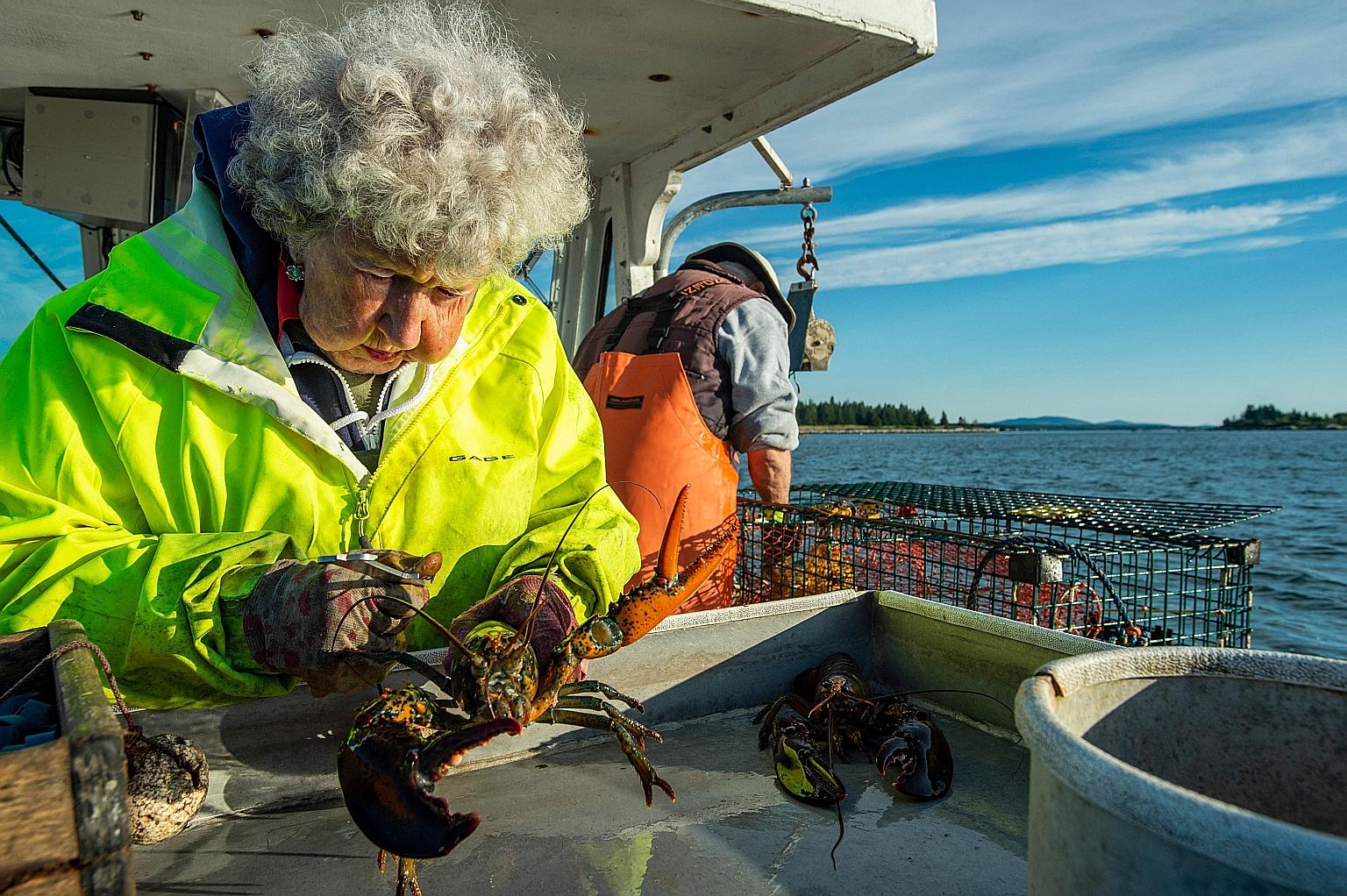 101 Year Old Maine Lobster Lady Claws On Fiercely To Her Job The