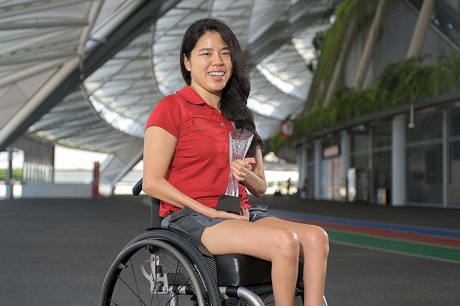 Yip Pin Xiu, who has three Paralympic golds and a silver, will be defending her 50m and 100m backstroke (S2) titles at the Tokyo Games.