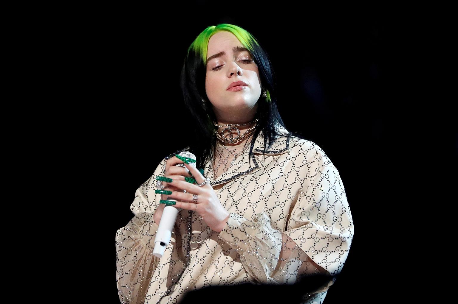 Singer Billie Eilish will perform in New York's Central Park on Sept 25 as part of the Global Citizen Live concerts across multiple cities.