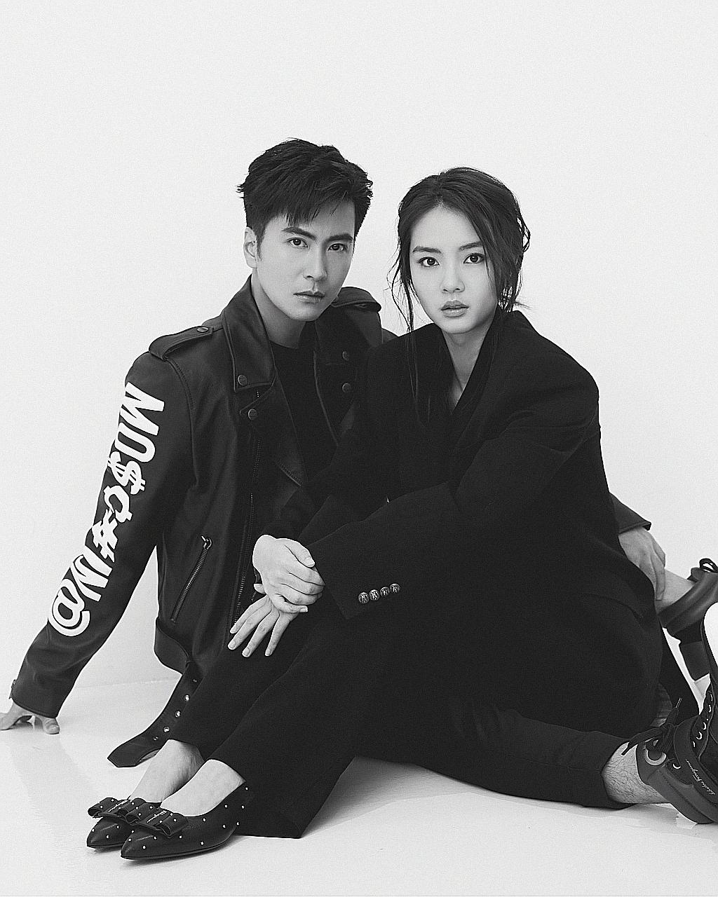 Xu Bin and Chantalle Ng did a photo shoot to thank fans of their drama My Star Bride.
