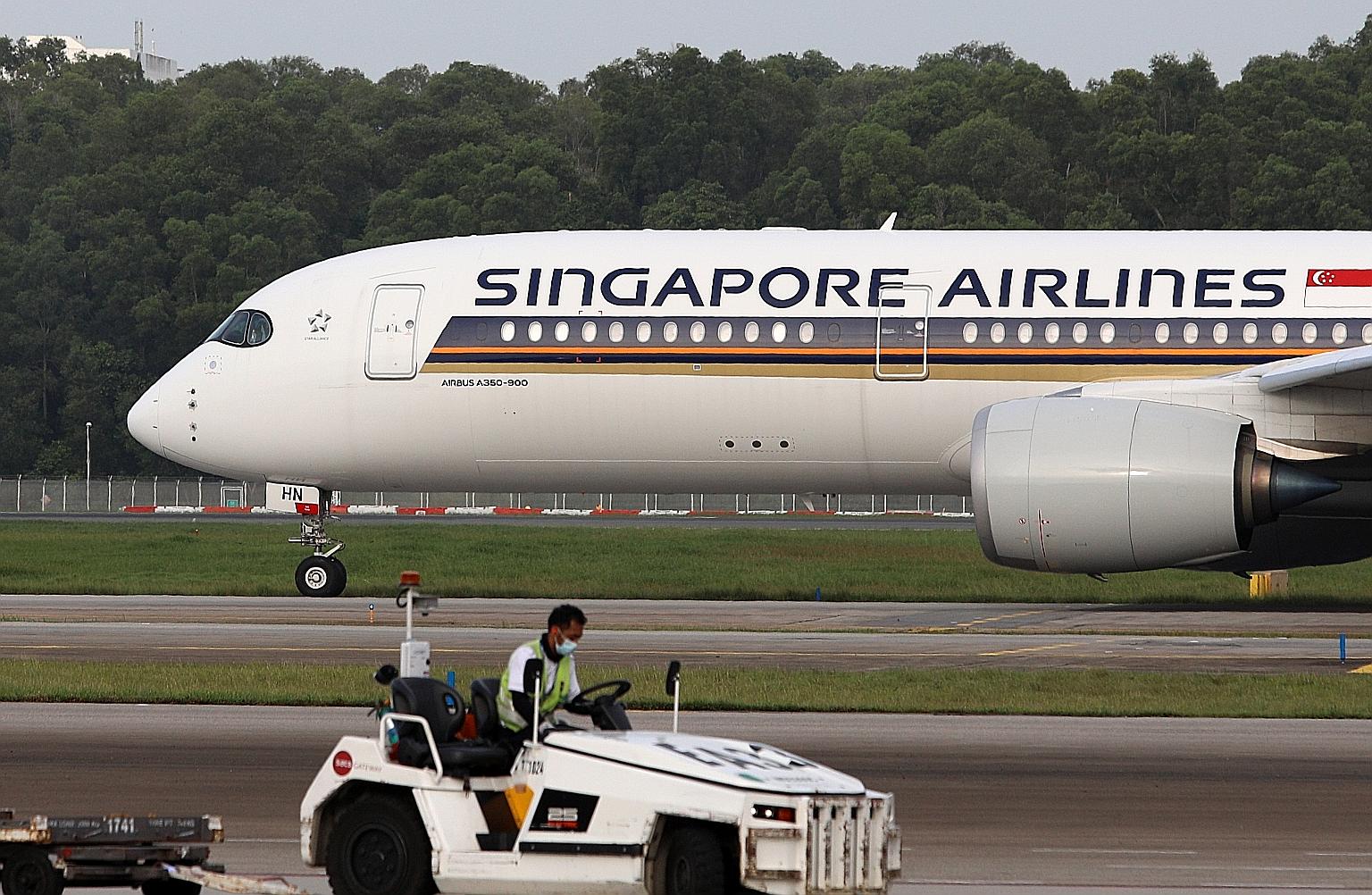 Singapore Airlines had 55 Airbus A350s in its operating fleet as at the end of the last quarter. Qatar Airways has raised concerns about material degradation in the body of the A350 plane.