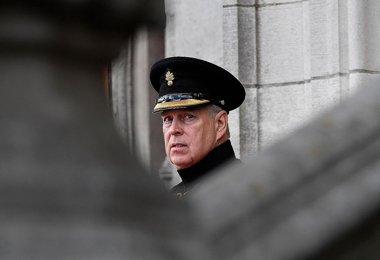 Prince Andrew has yet to publicly comment on the US lawsuit, but has previously denied having sex with his accuser.