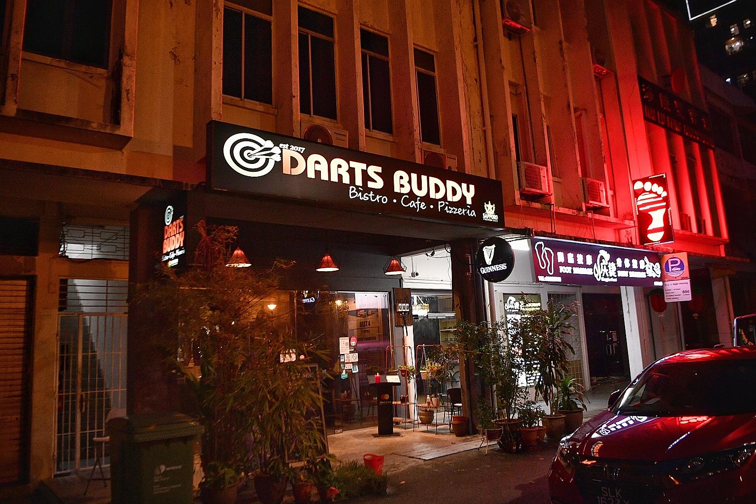 The Darts Buddy establishment at 28 Beatty Road allegedly concealed the consumption of liquor on its premises after 10.30pm.