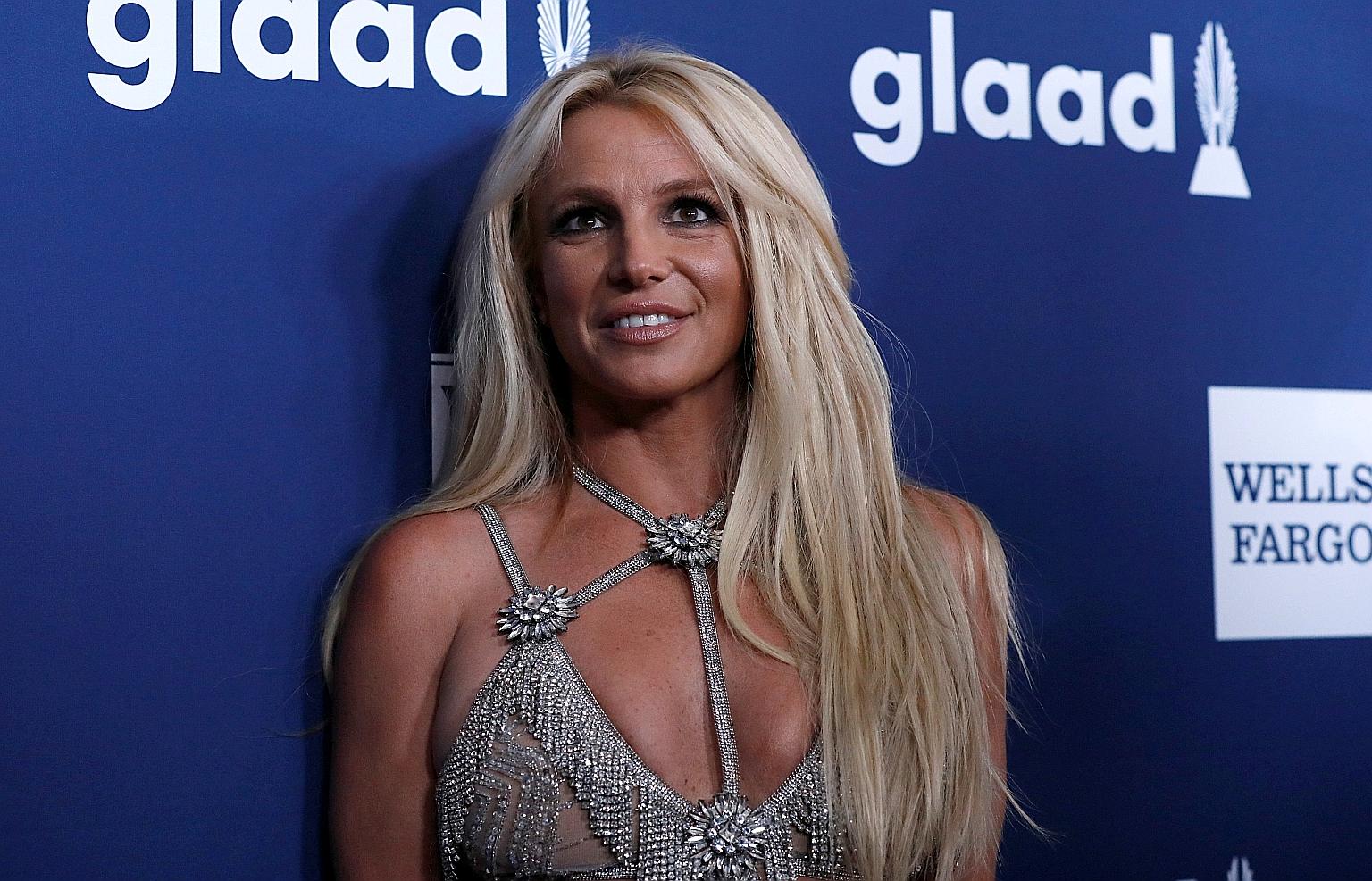 Mr James Spears, father of singer Britney Spears (seen here at the Glaad Media Awards in Beverly Hills in 2018), says he intends to work with the court to assure an orderly transition to a new conservator.