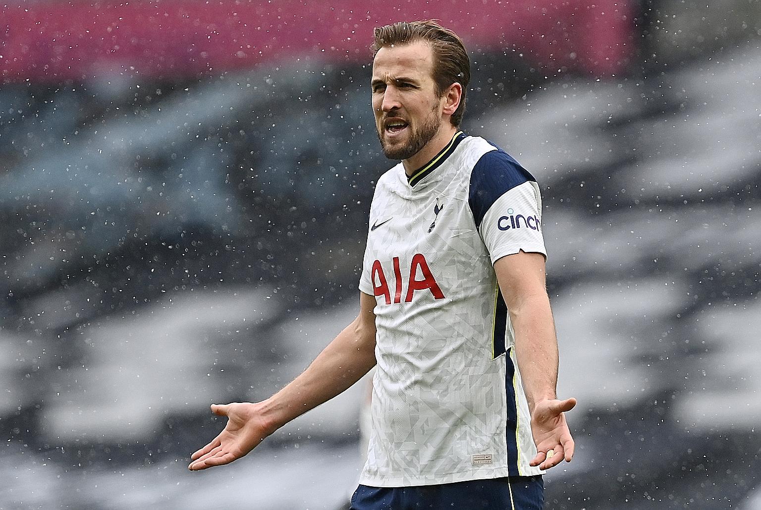 Tottenham Hotspur manager Nuno Espirito Santo has a big call to make on whether to play Harry Kane (left) today but says that he has not decided. Kane has his heart set on leaving Spurs, his boyhood club, in search of trophies. 