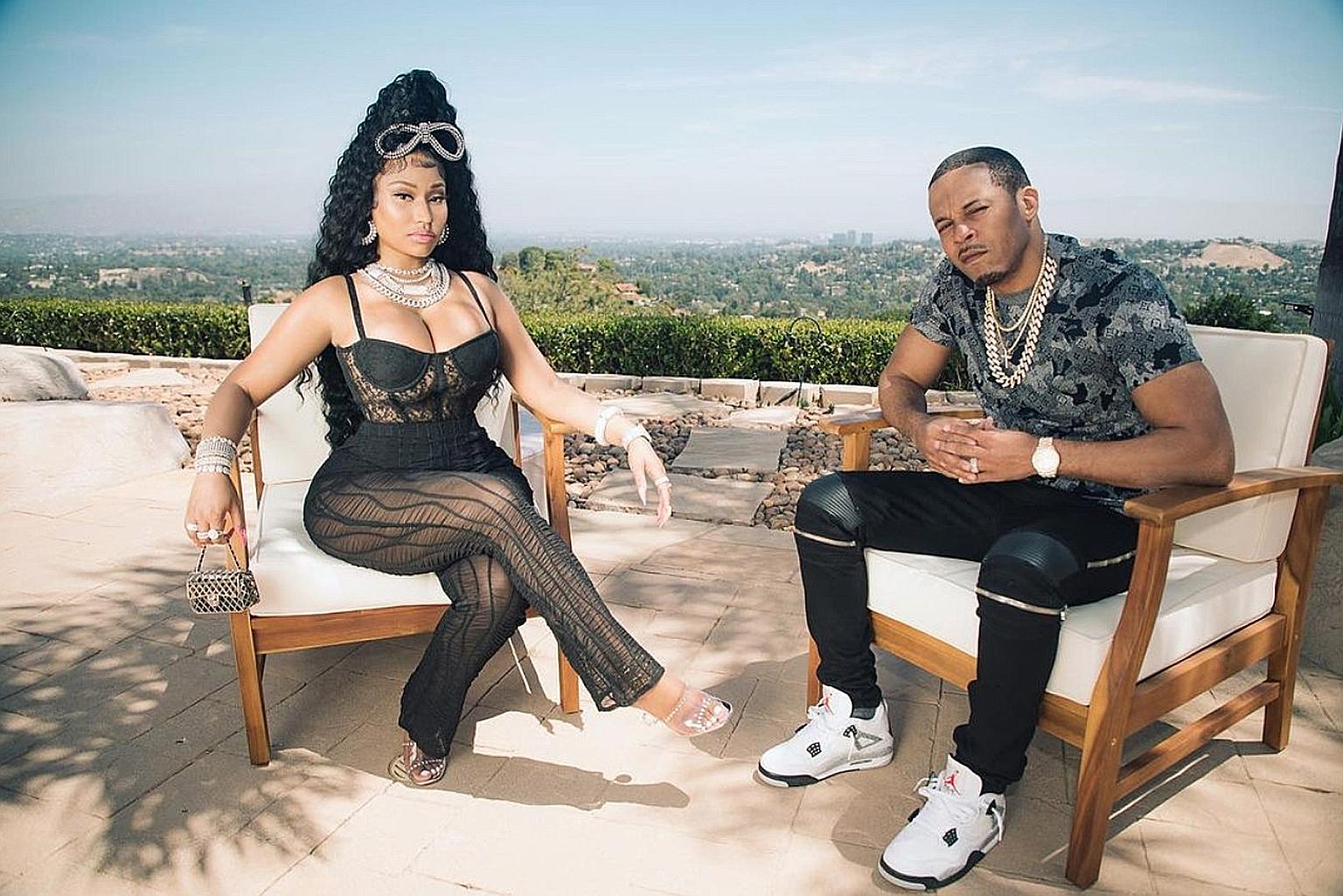 A woman who accused rapper Nicki Minaj's husband, Kenneth Petty, of sexual assault in 1994 is suing the couple (both above) for alleged harassment and witness intimidation, as well as intentional infliction of emotional distress.