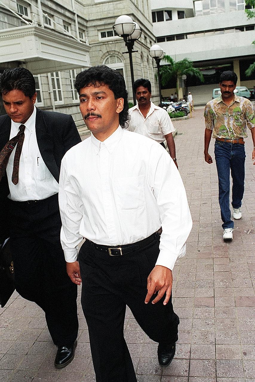 An undated picture of K. Kannan outside the old Supreme Court. The 59-year-old is among 16 players or officials serving life bans.