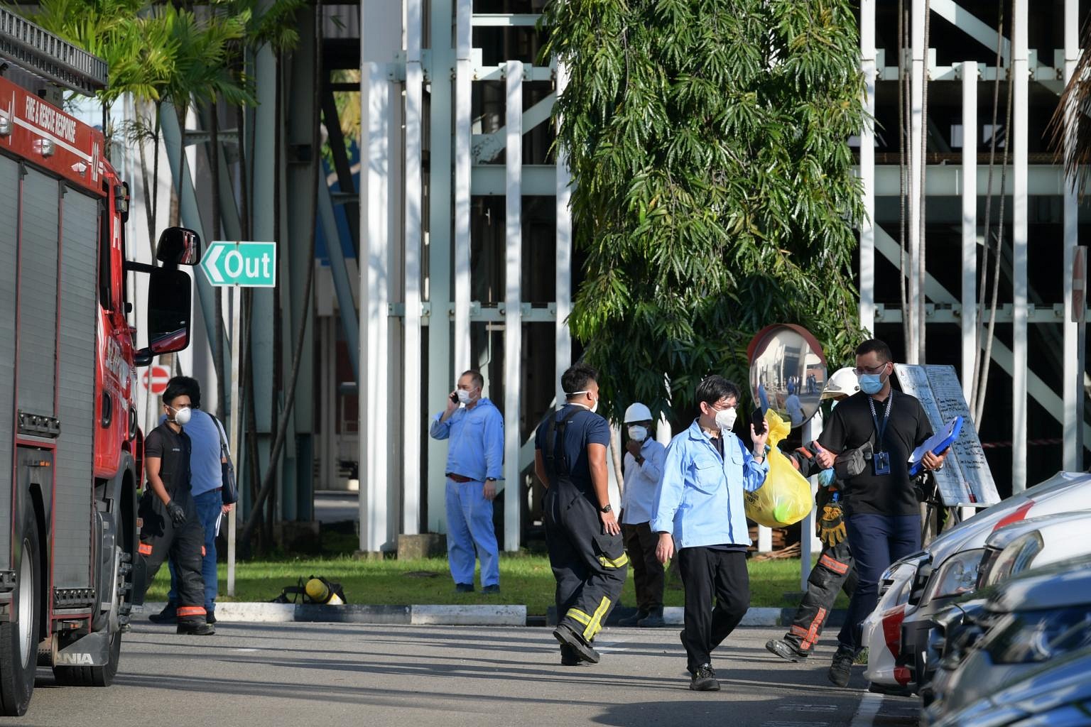 Explosion At Tuas Incineration Plant Occurred In Electrical Switchroom ...