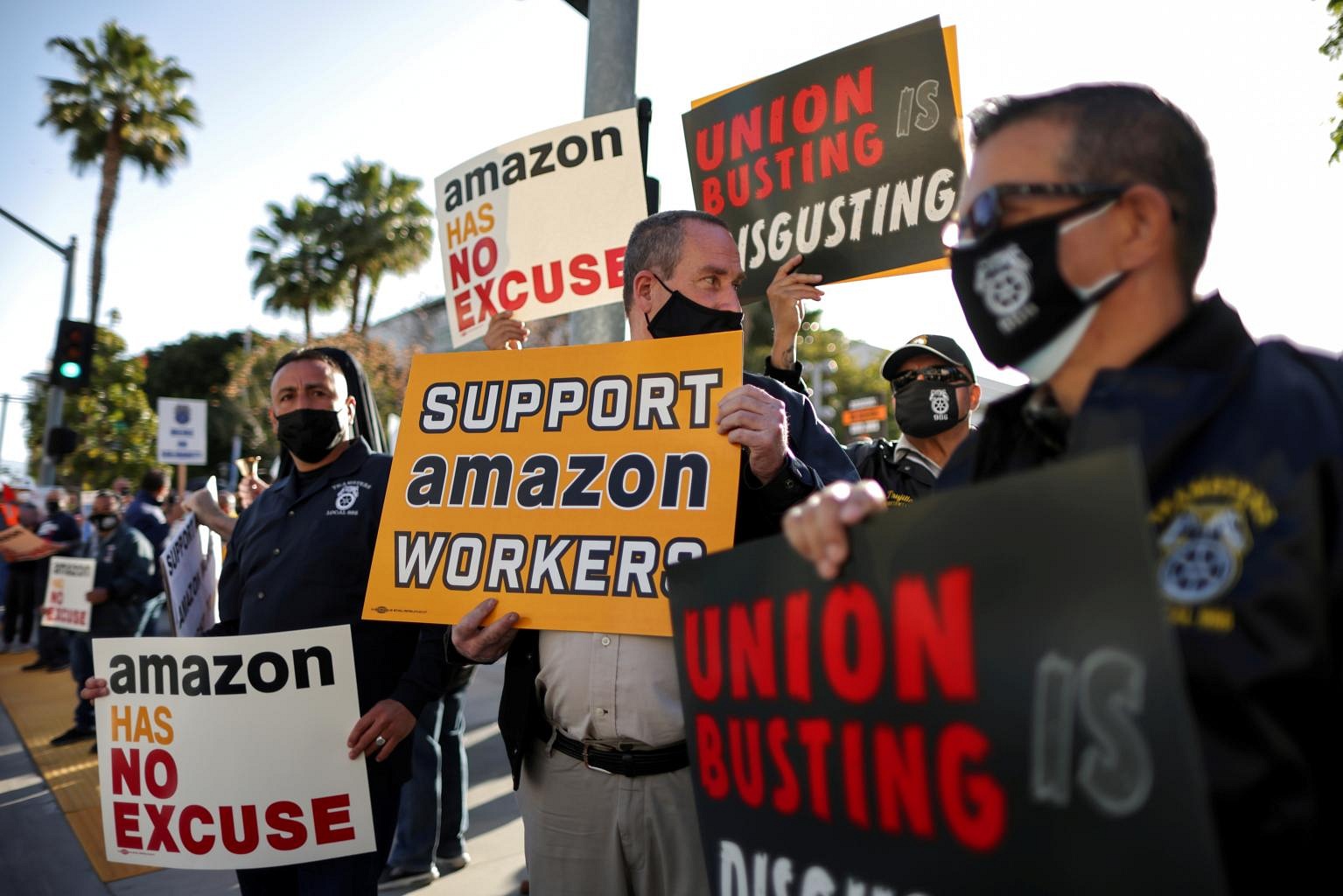 Amazon Takes Another Swipe At Workers' Union As Alabama Rematch Looms ...