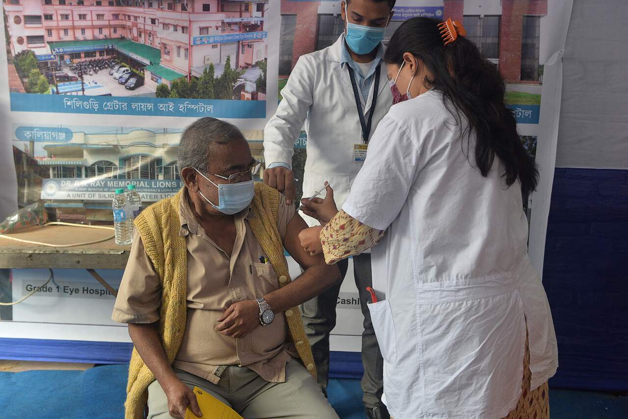 While more than half of India's adult population is fully vaccinated, hundreds of millions are still at risk.