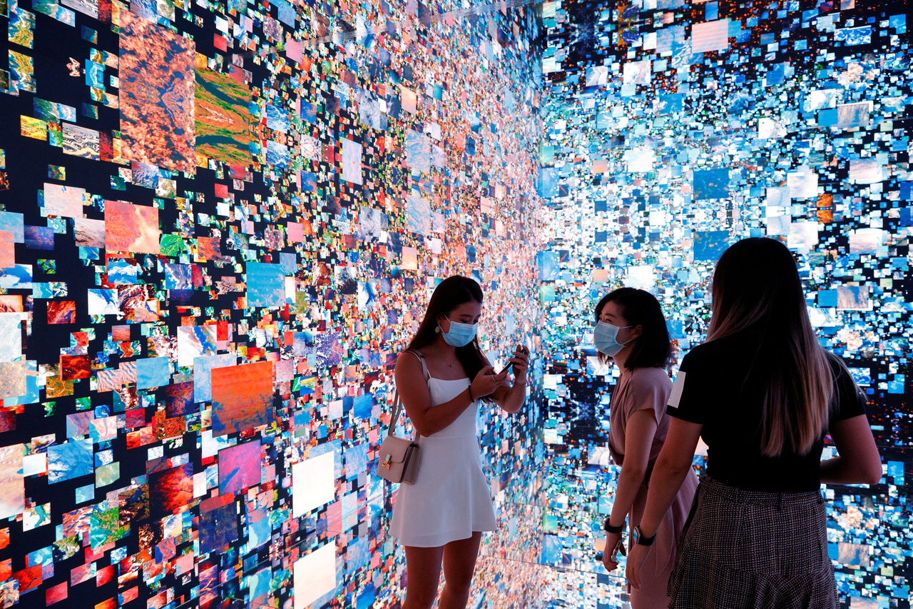 NFT started making waves in the art world this year when it was perceived as a new way for artists to sell their work.