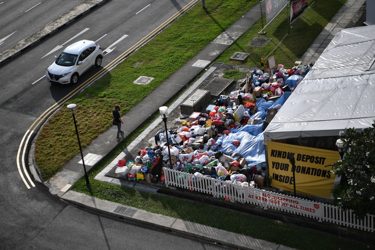 Salvation Army sees spike in donations amid festive season, appeals for  items in good condition | The Straits Times