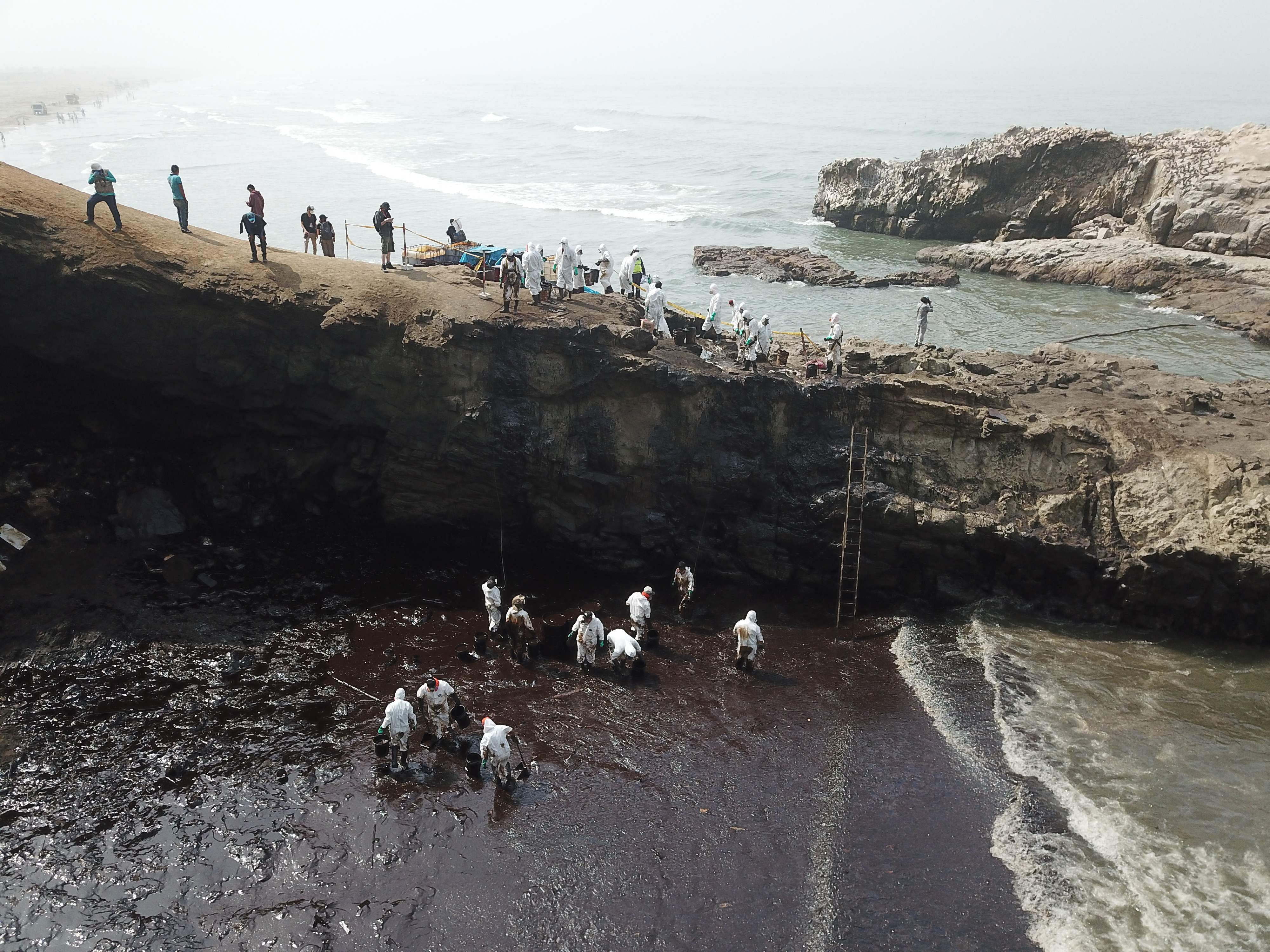 Peru Declares Environmental Emergency On Coastal Area Hit By Oil