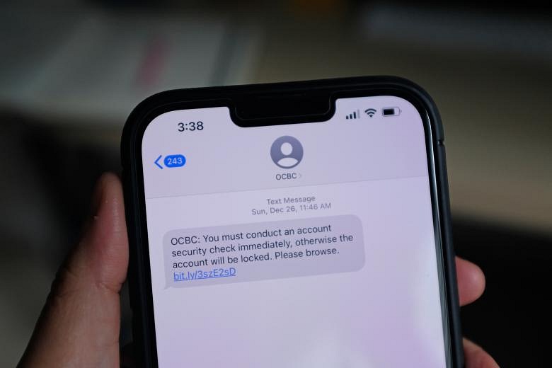 Scam alert From OCBC SMS scam to fake Iras e mails here s what