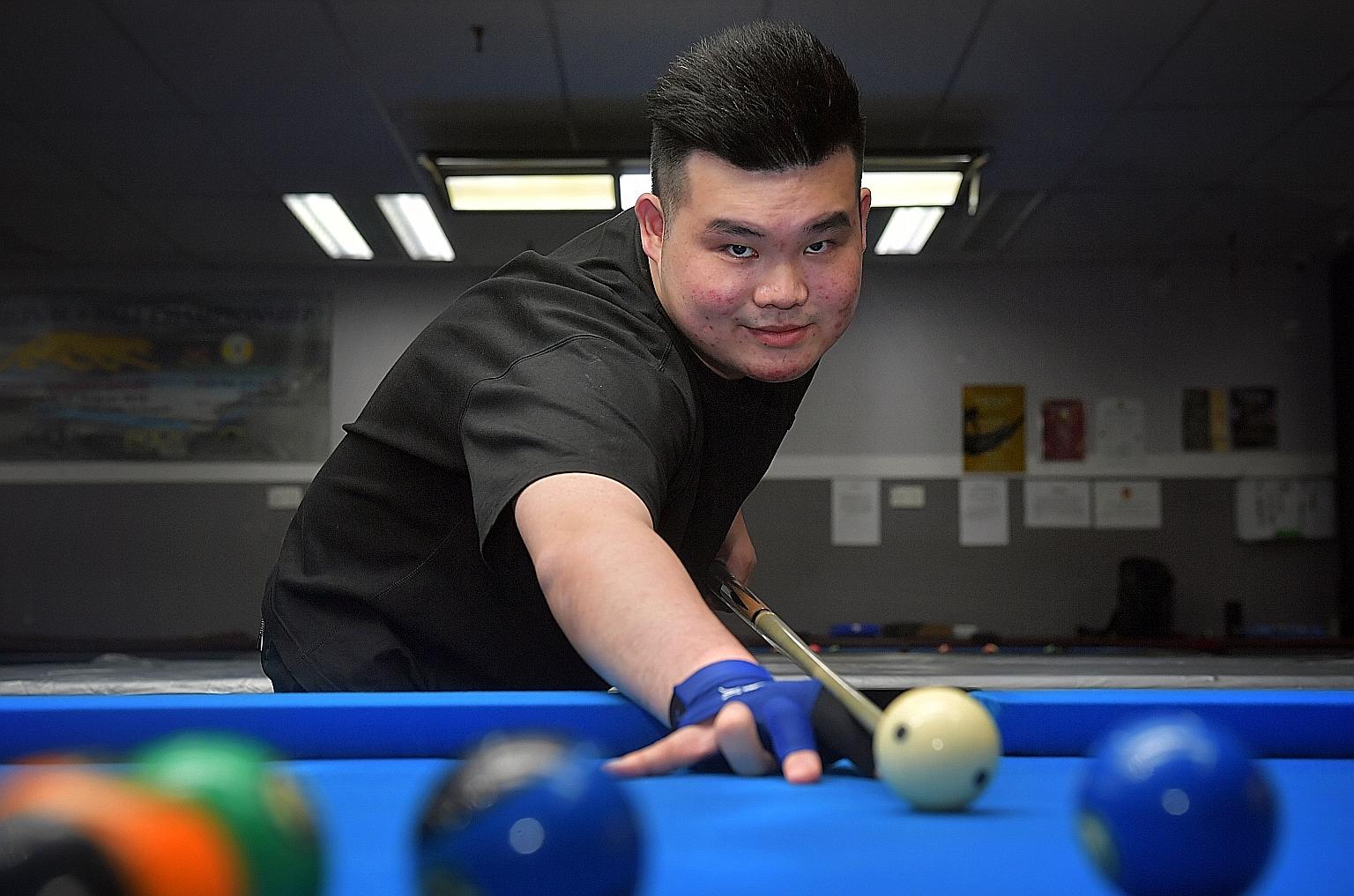 Aloysius Yapp is currently in the United States to train and he will be aiming for better results in the March 28 to April 1 World 10-ball Championship and the World 9-ball Pool Championship five days later.