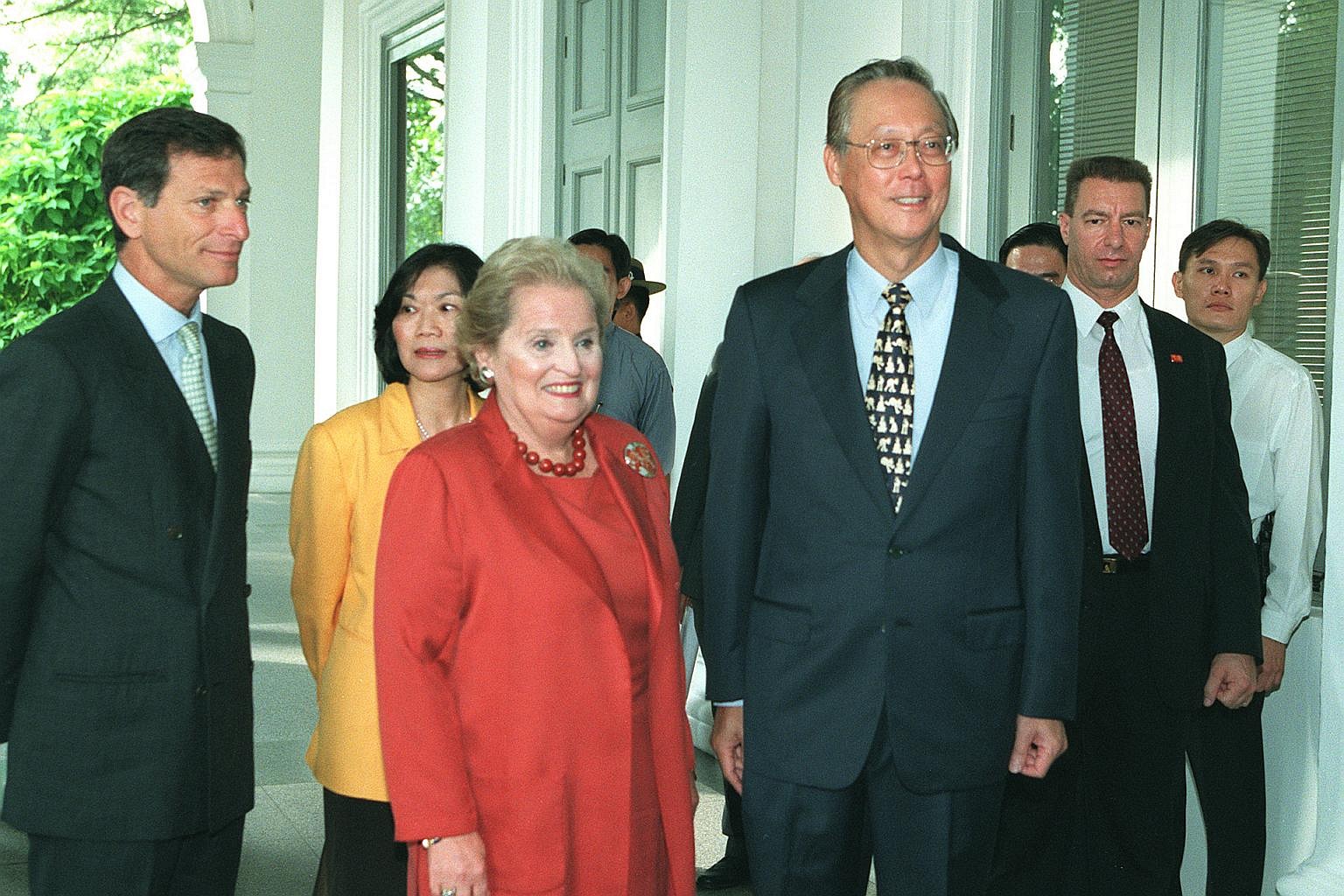 Madeleine Albright, former US secretary of state and feminist icon