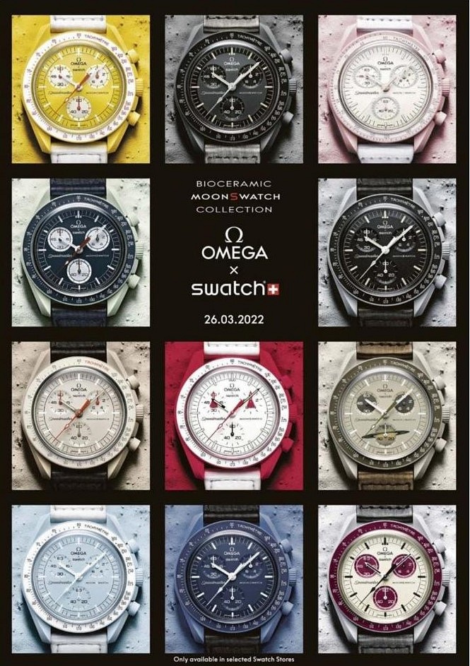 Omega and Swatch unveil the MoonSwatch The Straits Times