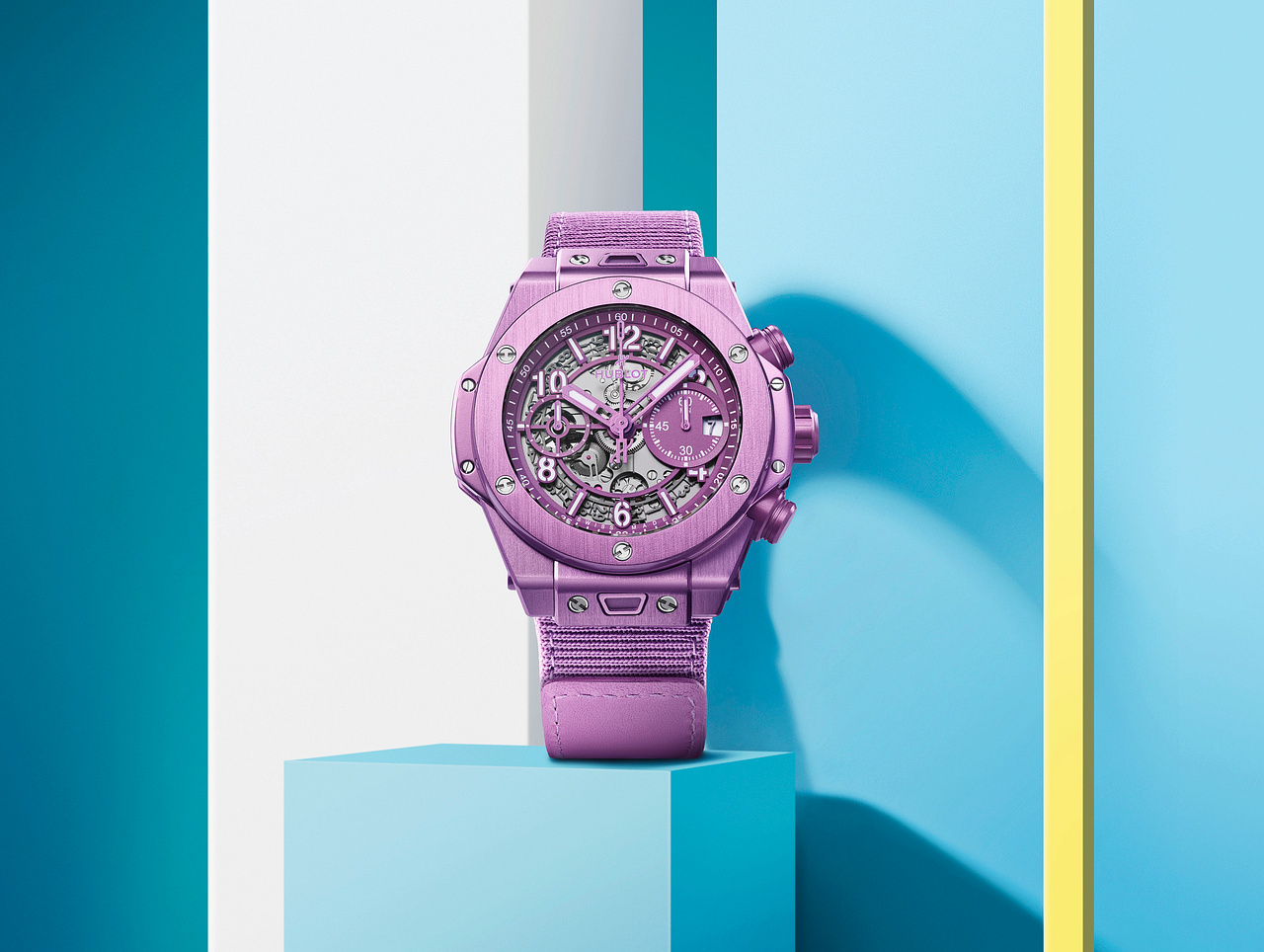 Tick Talk Hublot goes purple IWC goes green and Tag Heuer goes