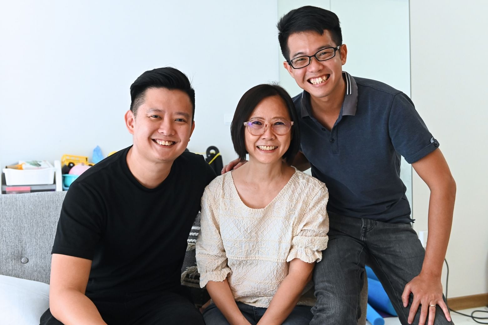 Support from his family helped Mr Benjamin Yeo reach his full potential