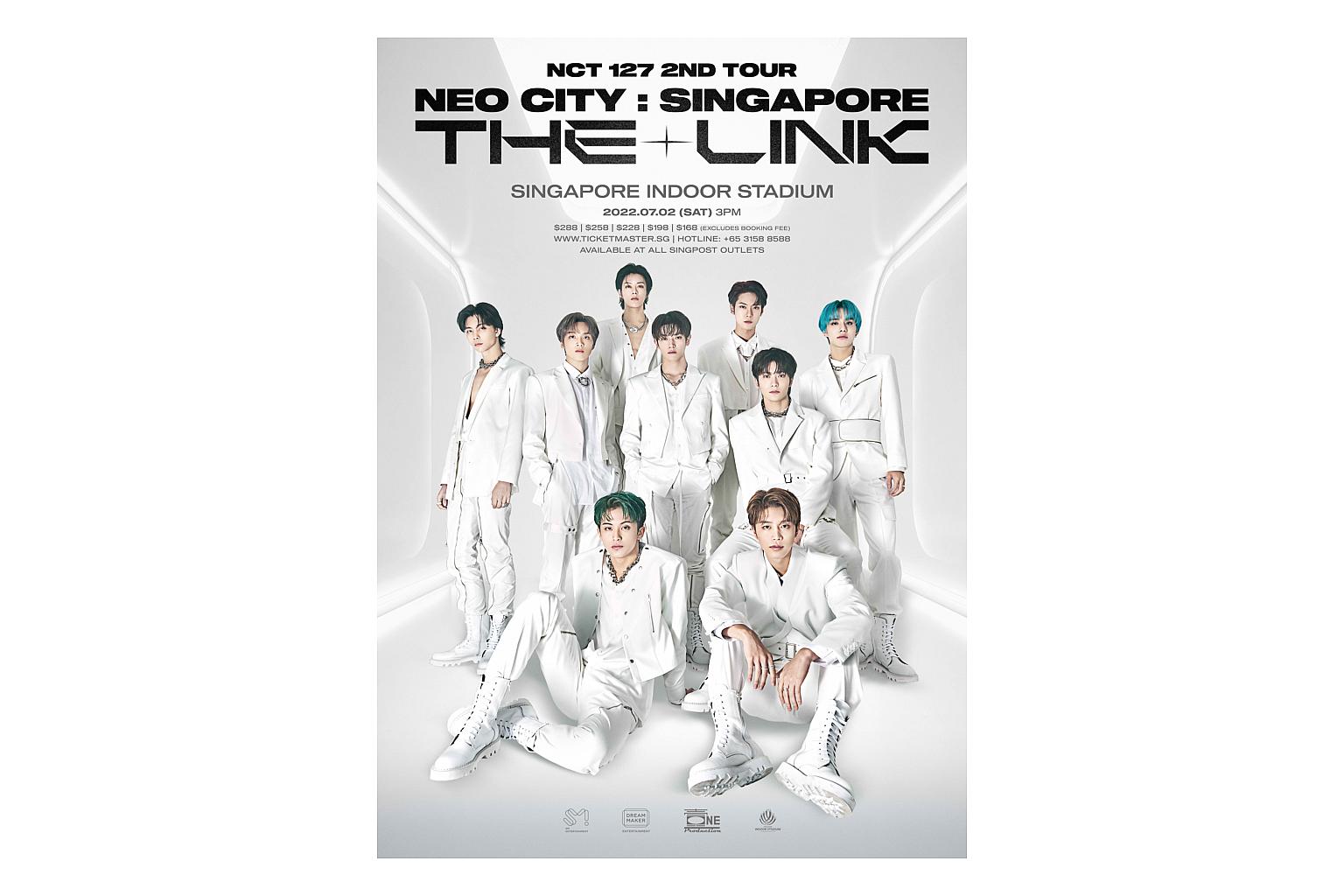 K-pop band NCT 127 to hold concert in Singapore on July 2 | The