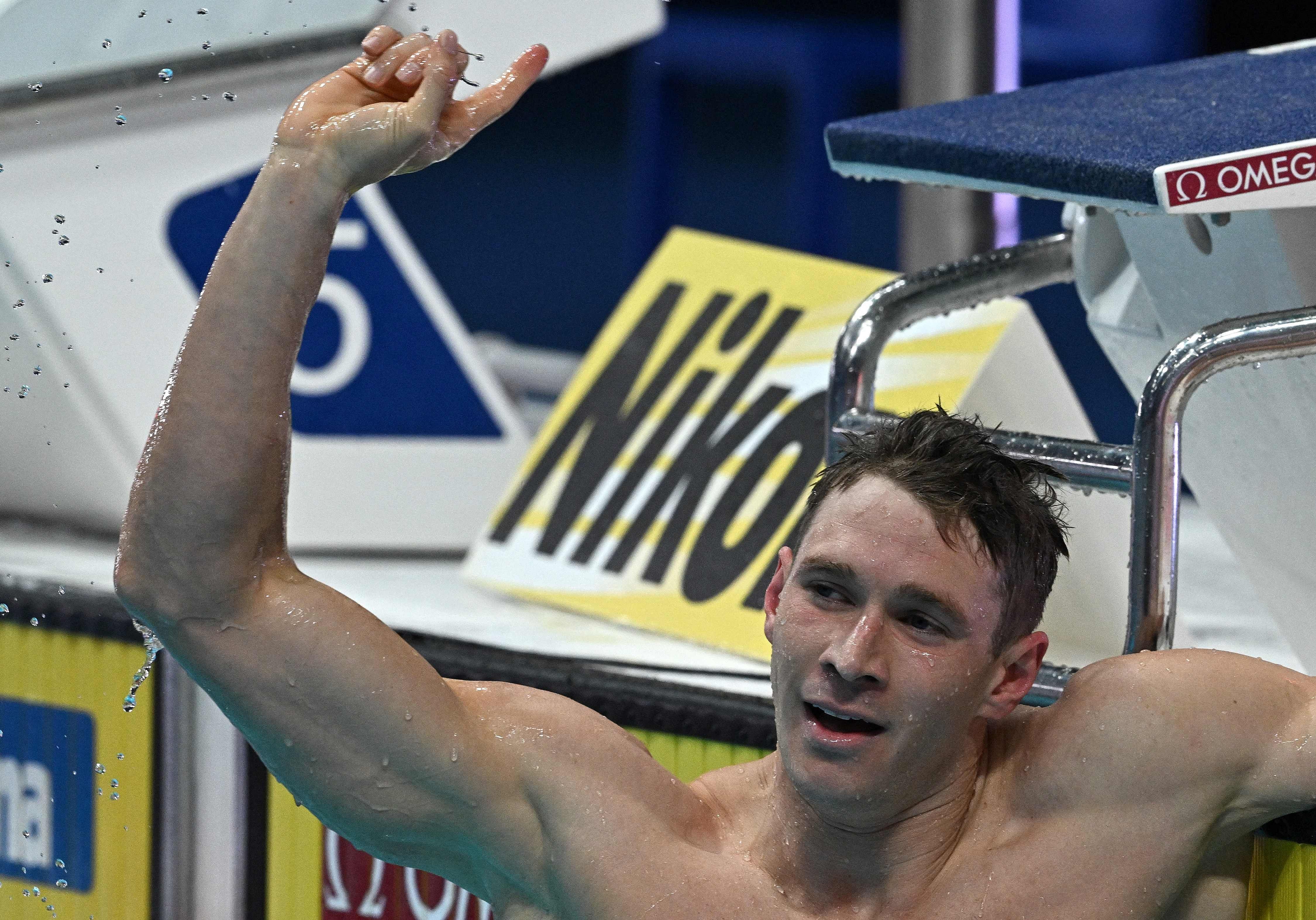 Swimming: Australian O'Callaghan wins 100m freestyle gold, Murphy takes ...