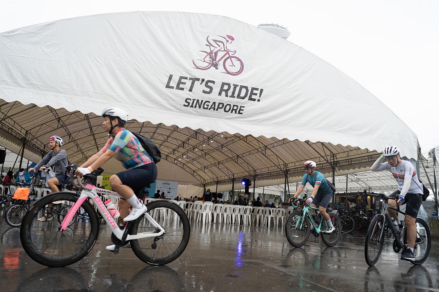 More than 650 cyclists ride through heavy rain to raise funds for ...