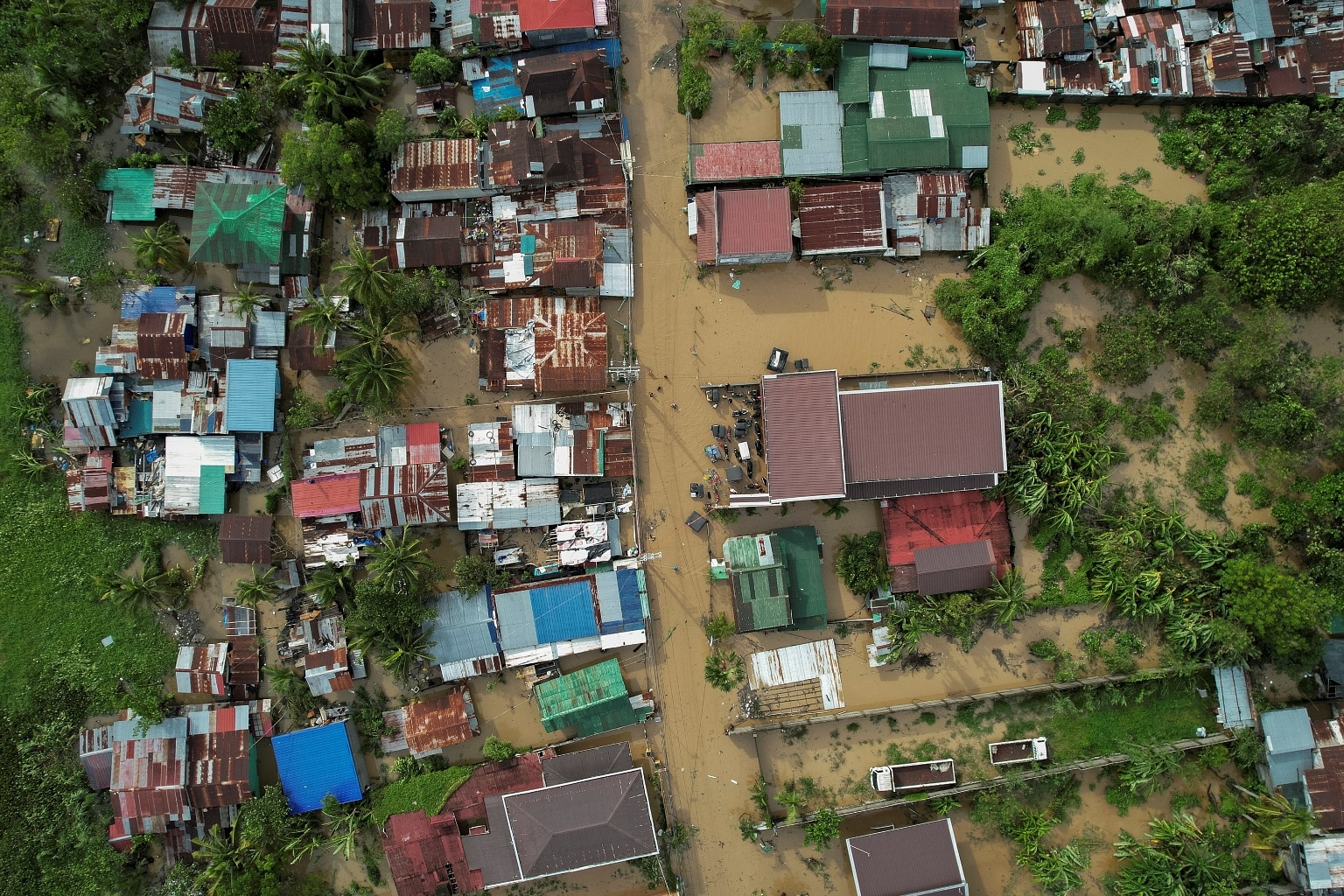 Swathes Of Land Swamped In Northern Philippines After Typhoon; At Least ...