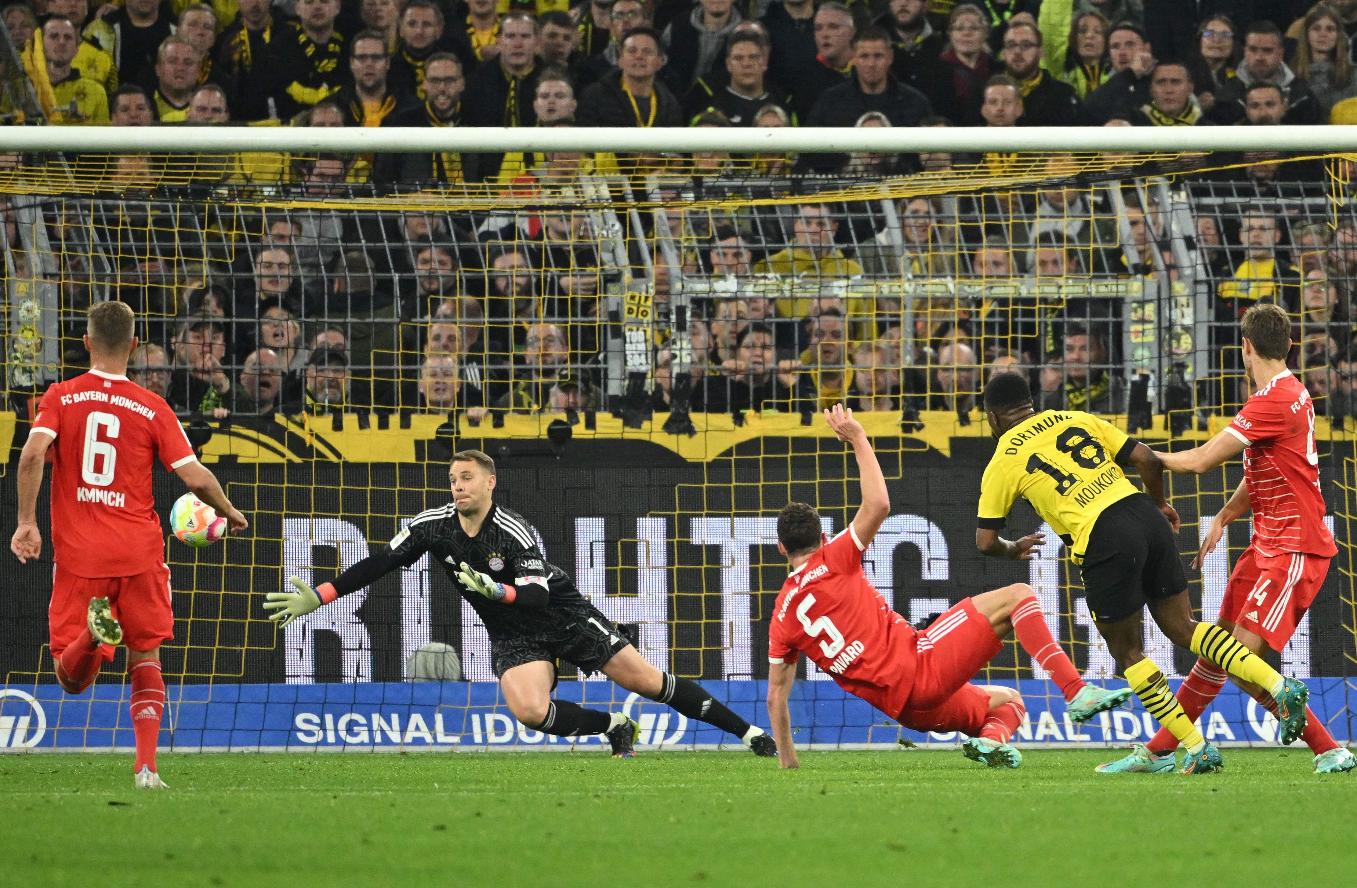 Football: Dortmund Deliver Late Klassiker Magic To Steal 2-2 Draw ...