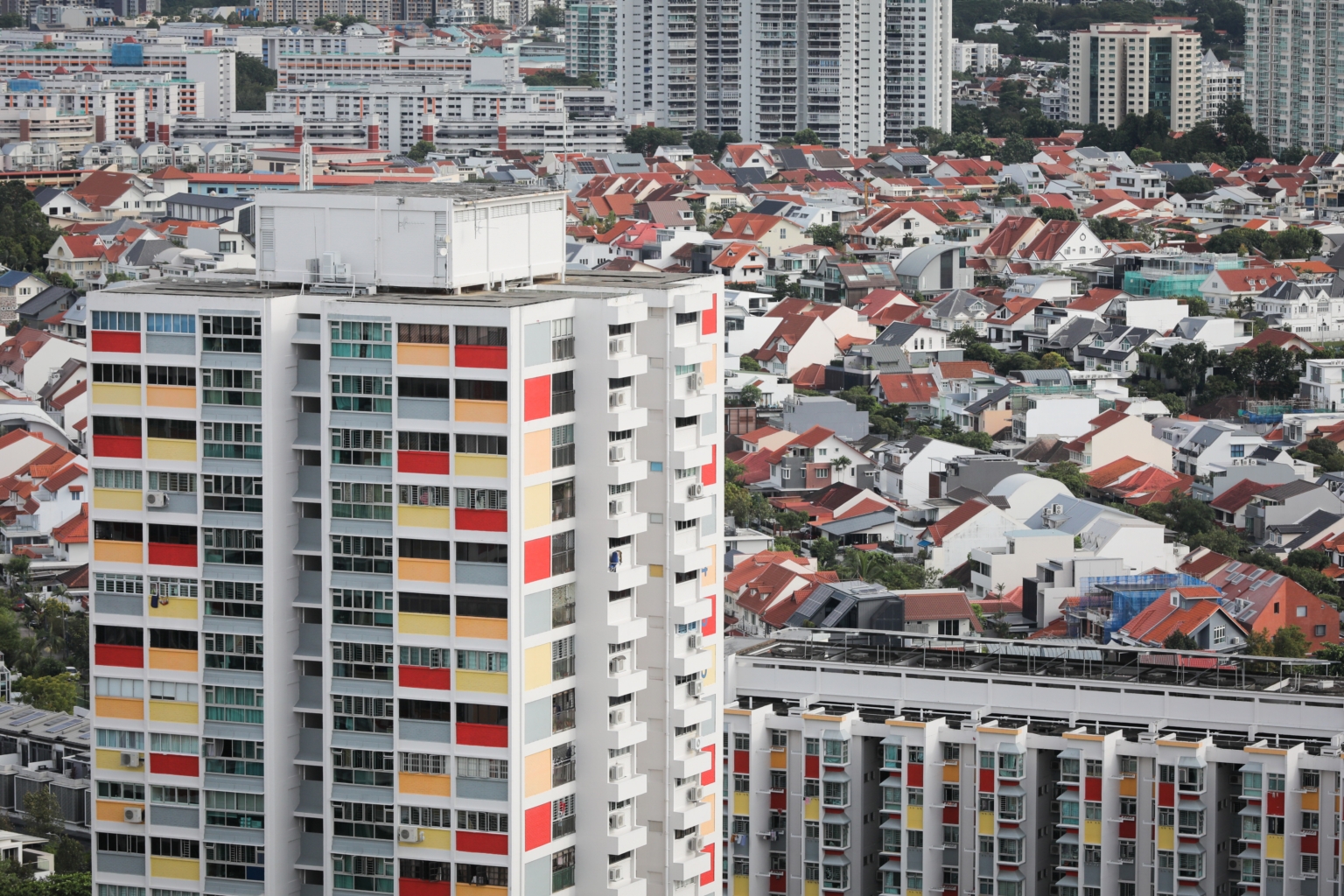 HDB and private property in Singapore