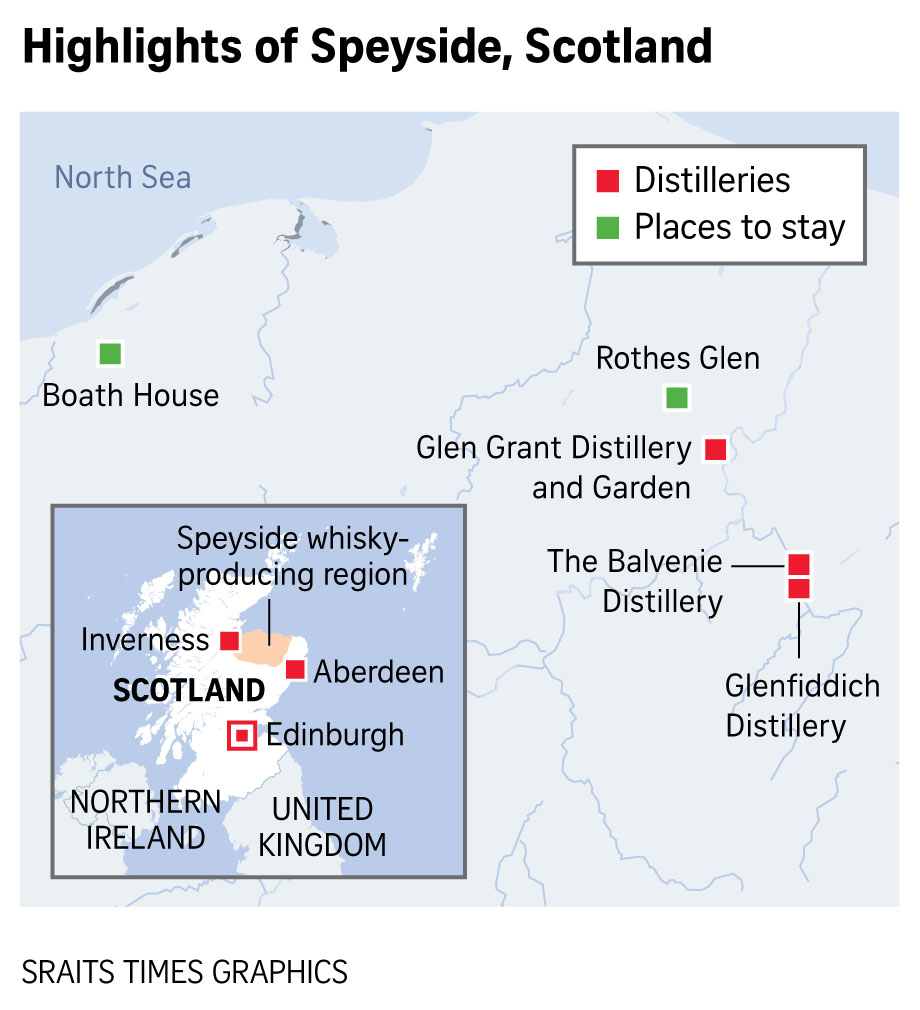 Rothes Map Whiskies come to life in Scotland | The Straits Times