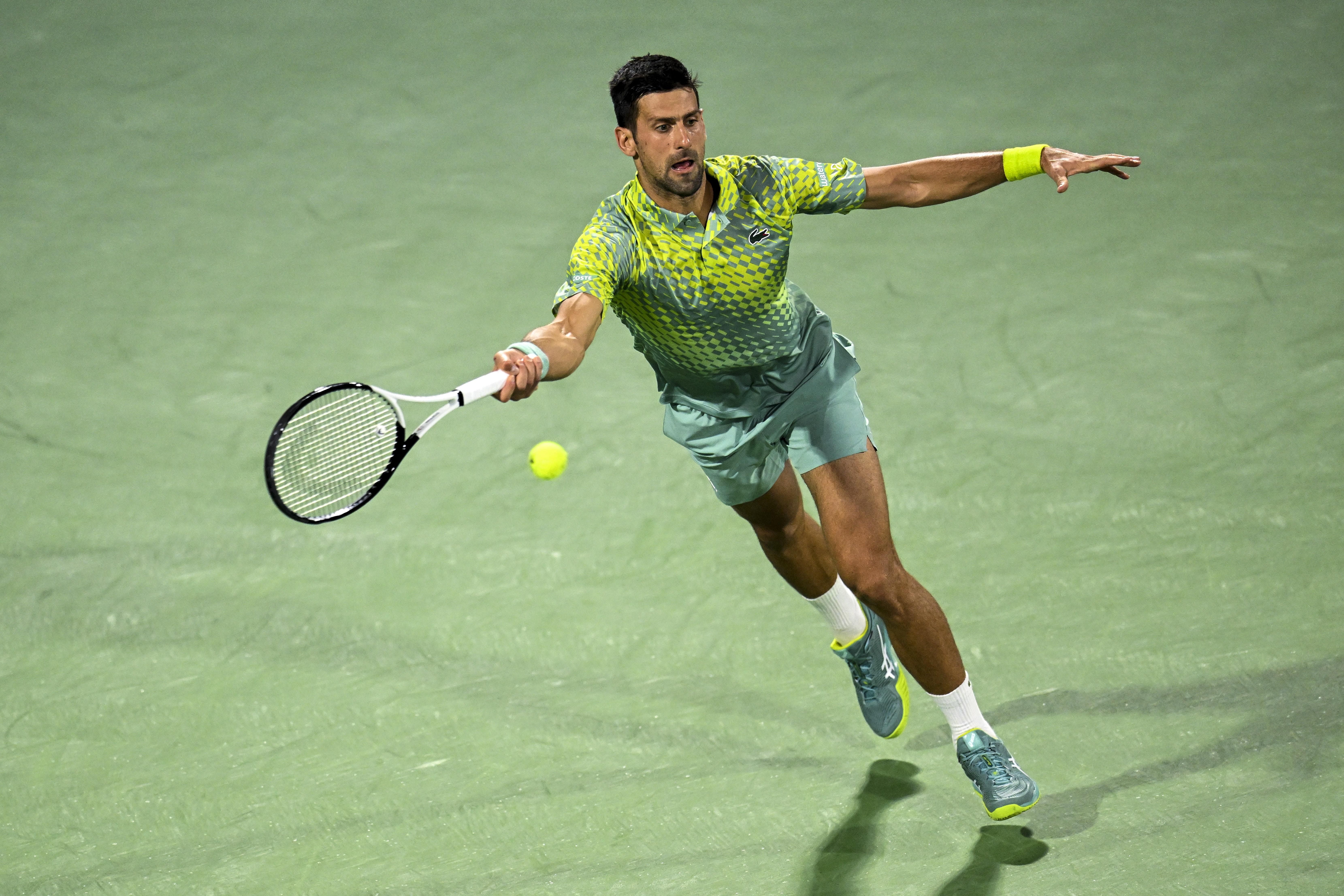 Tennis: Tennis-Djokovic powers past Griekspoor into Dubai quarter-finals
