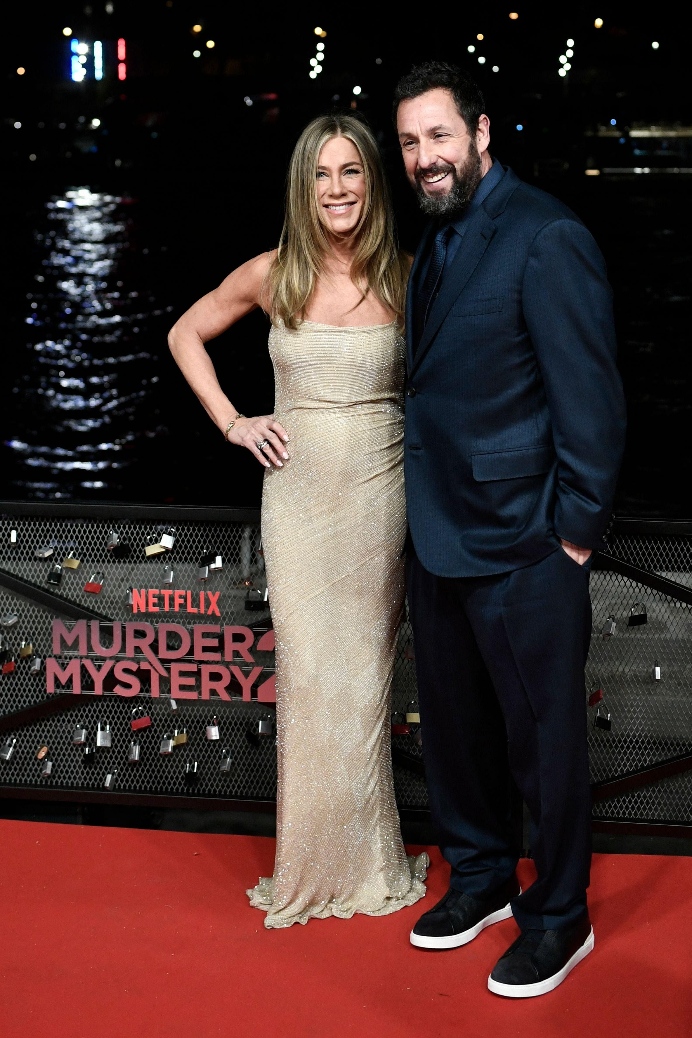Aniston and Sandler premiere 'Murder Mystery 2' in LA