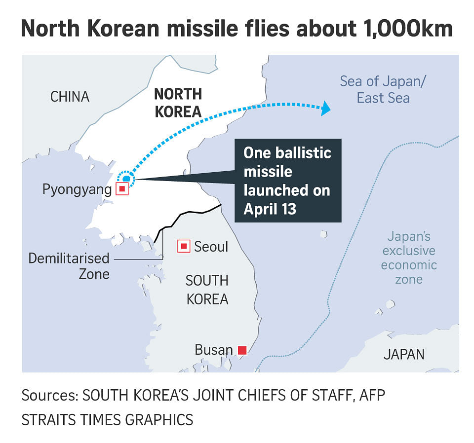 North Korea launches new type of ballistic missile, South Korea says ...