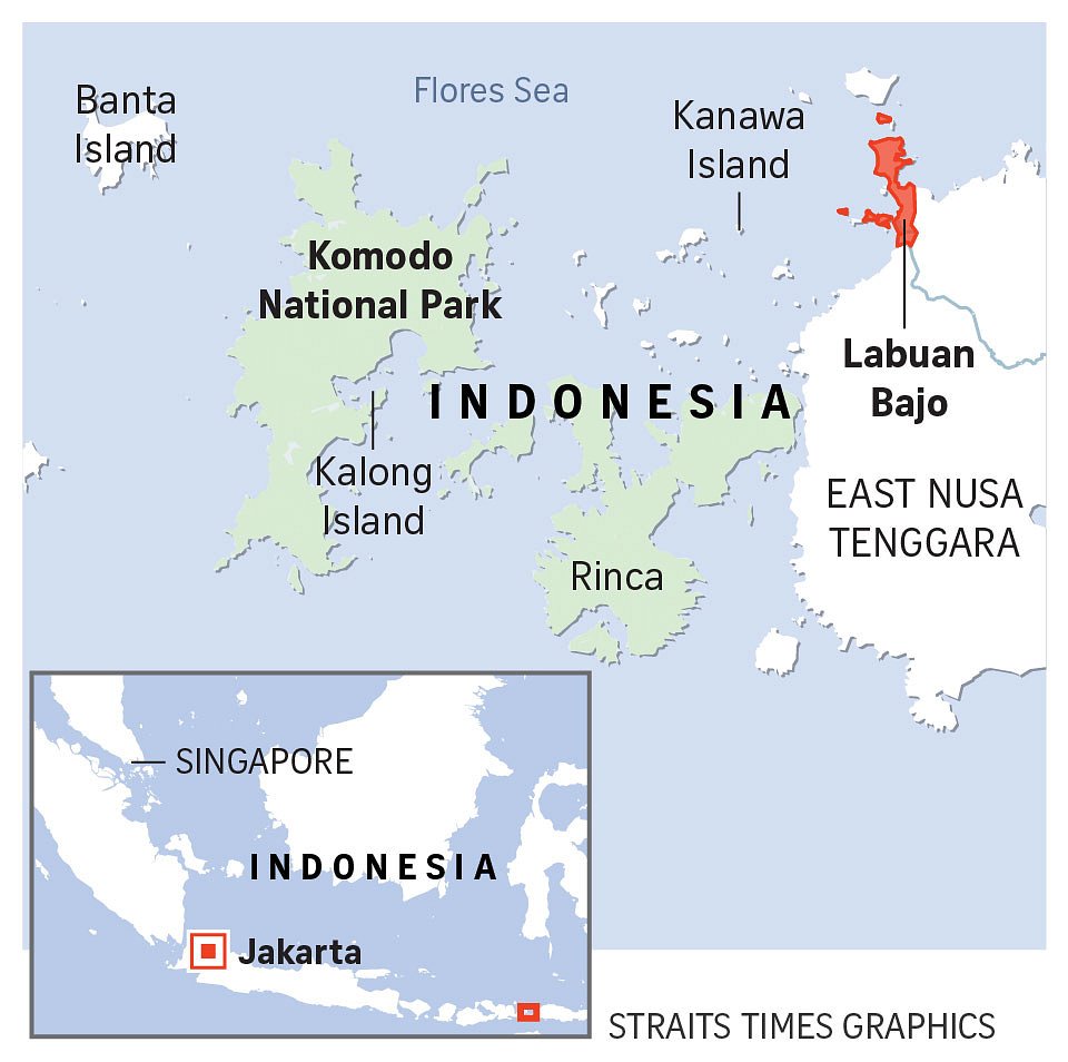 Asean Leaders Meeting In Labuan Bajo Why Is The Indonesian Town Known   NEW230511 MAP Labuan Bajo Indonesia ONLINE 