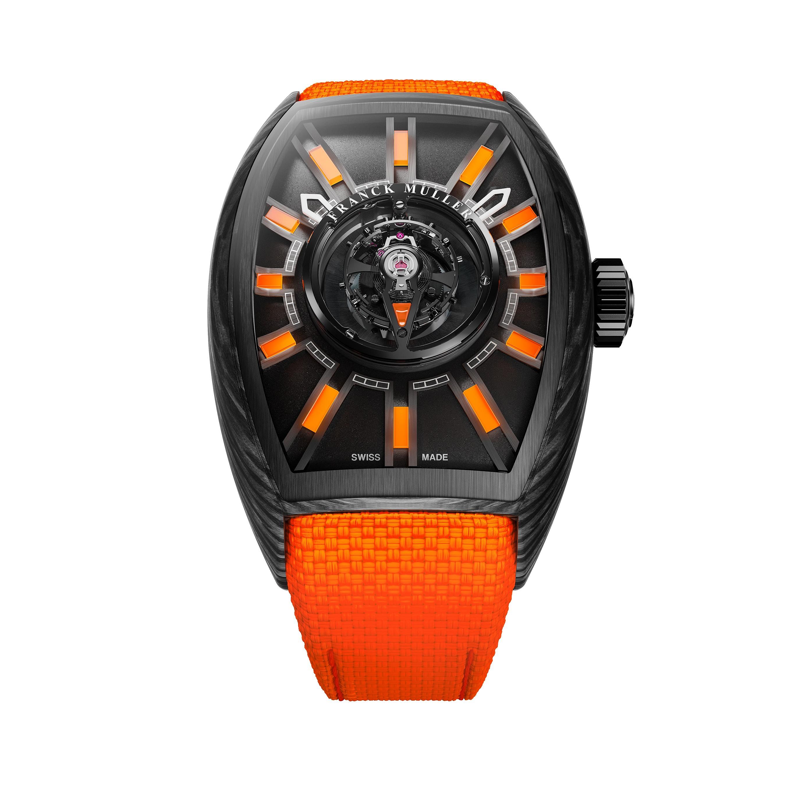 Franck Muller Vanguard Automatic White Dial Men's Watch 45SCWHTWHTWHT -  Watches, Vanguard - Jomashop