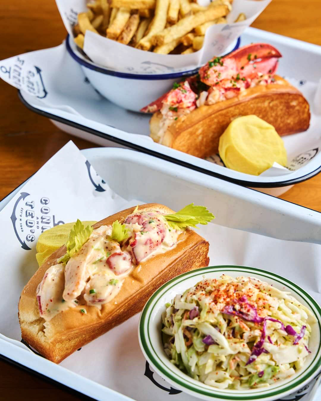 Connie and Ted’s lobster rolls in Los Angeles