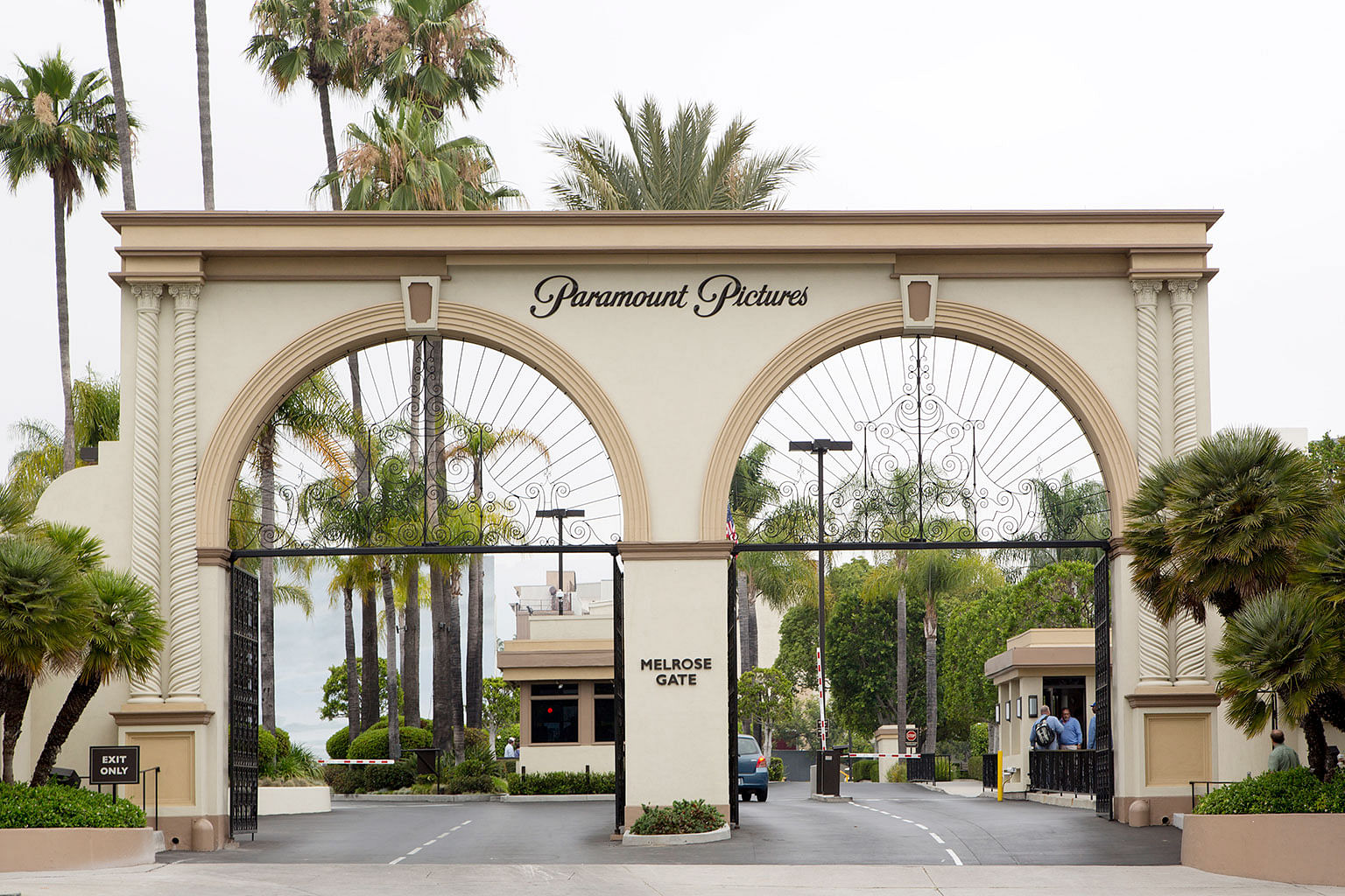 Entrance to Paramount Studios in Los Angeles