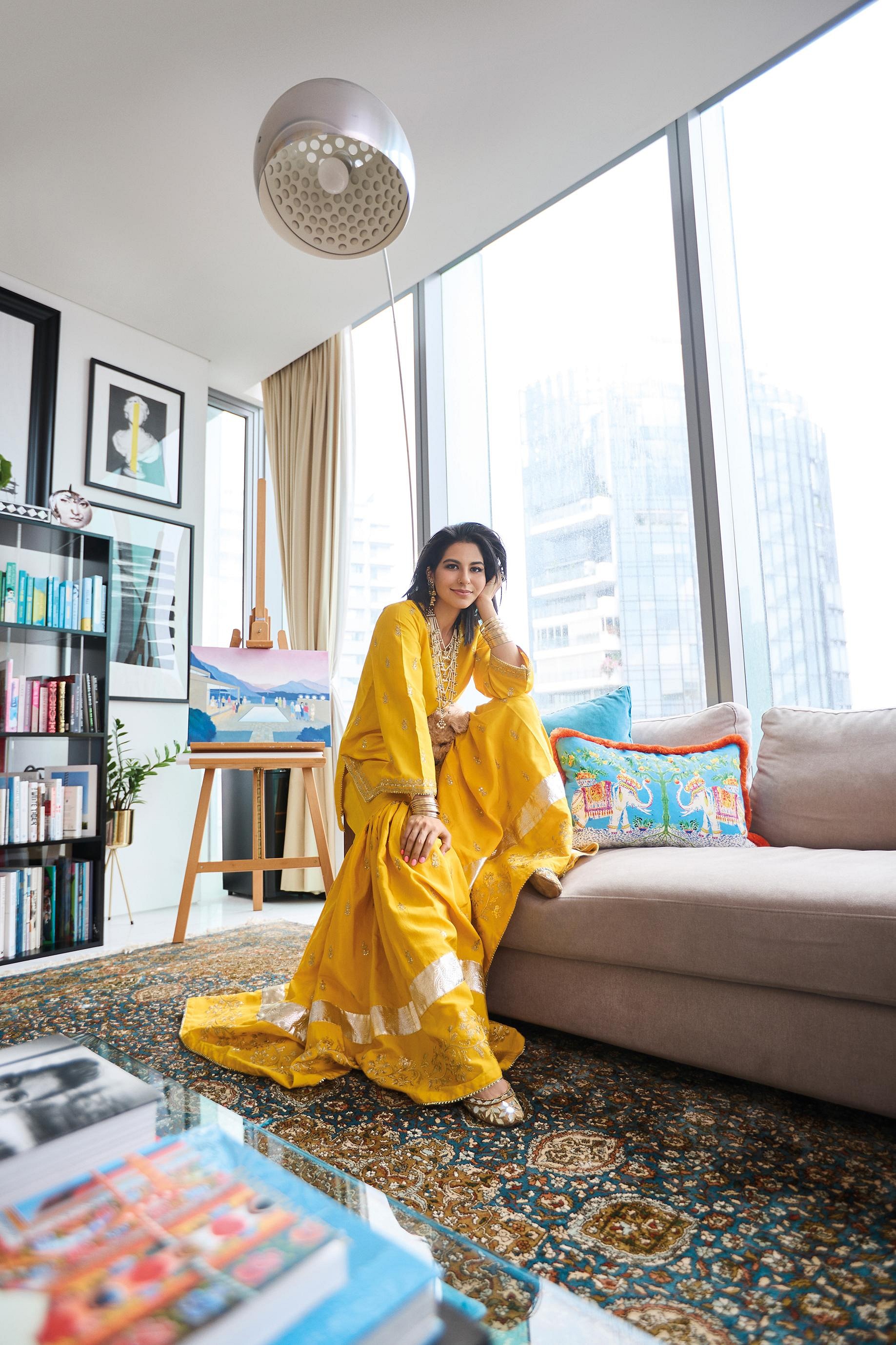 Content creator Marjhan Kausar curates home with eclectic ...